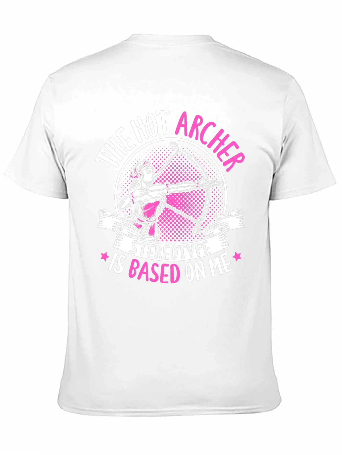 Black Hot Archer T-Shirt - Stereotype Based On Me Tee view 11
