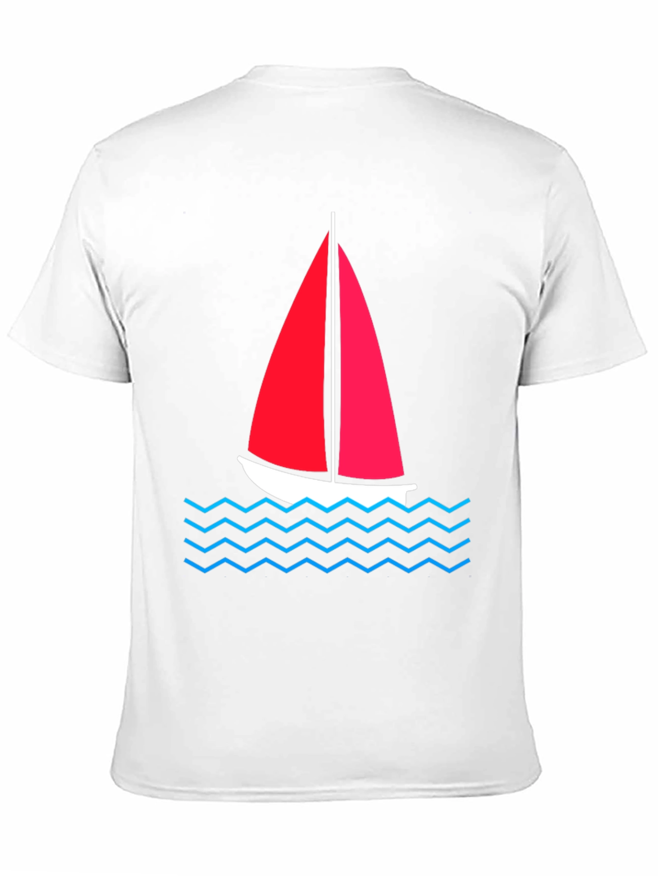 Black Sailboat Graphic Tee - Nautical Style view 11
