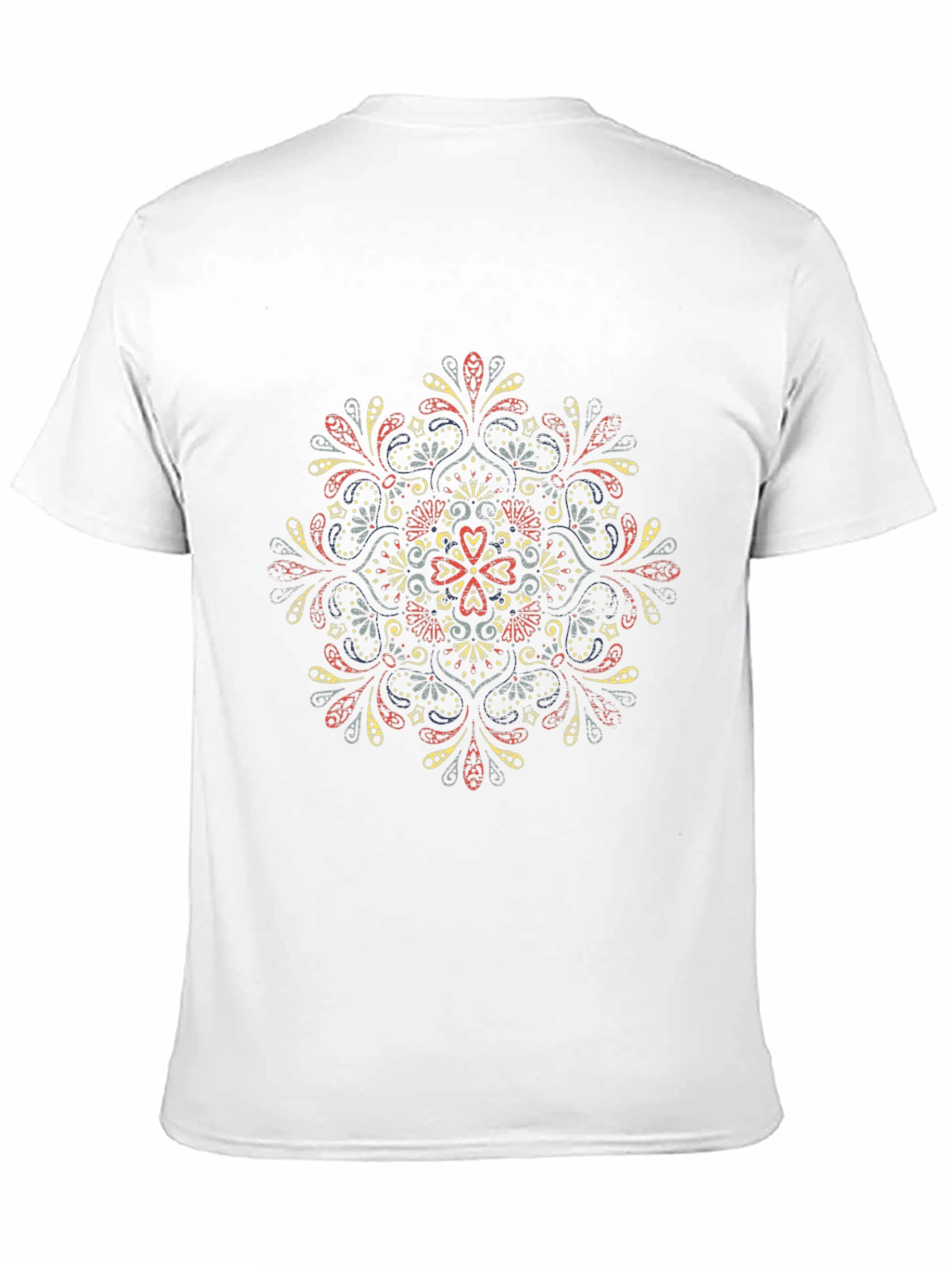 Black Mandala Graphic Black T-Shirt view 11
