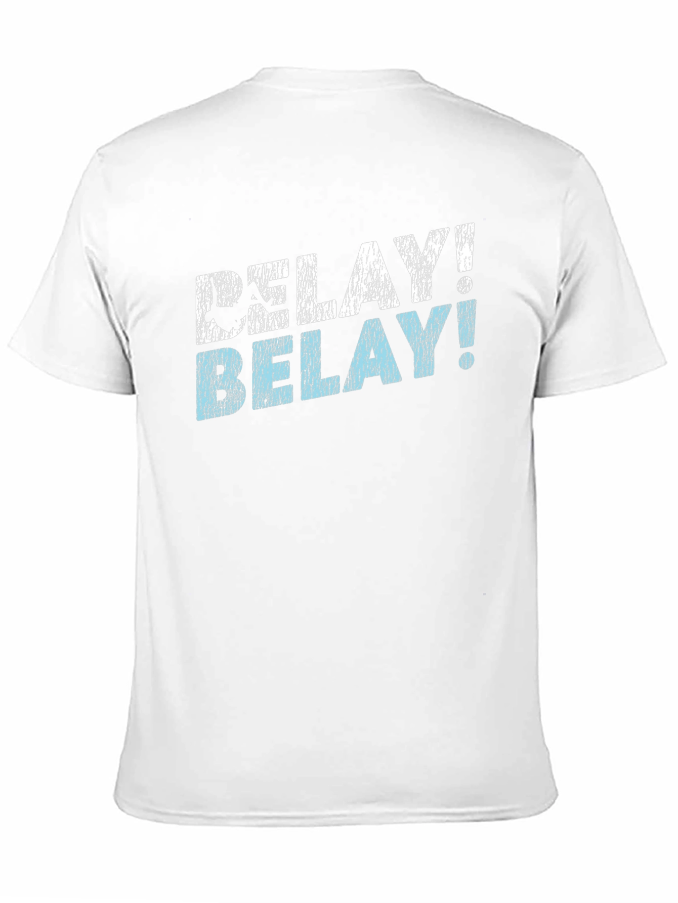 Black Belay! Climbing T-Shirt - Black Graphic Tee view 11
