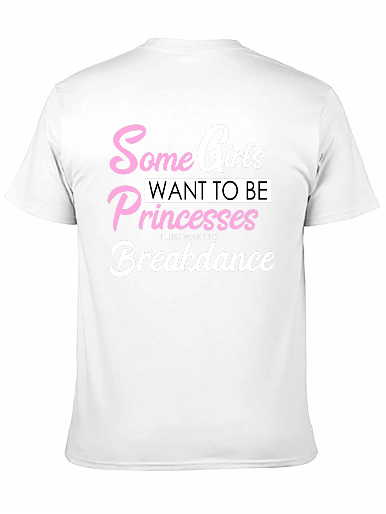 Black Breakdance Princess T-Shirt, Funny Graphic Tee view 11