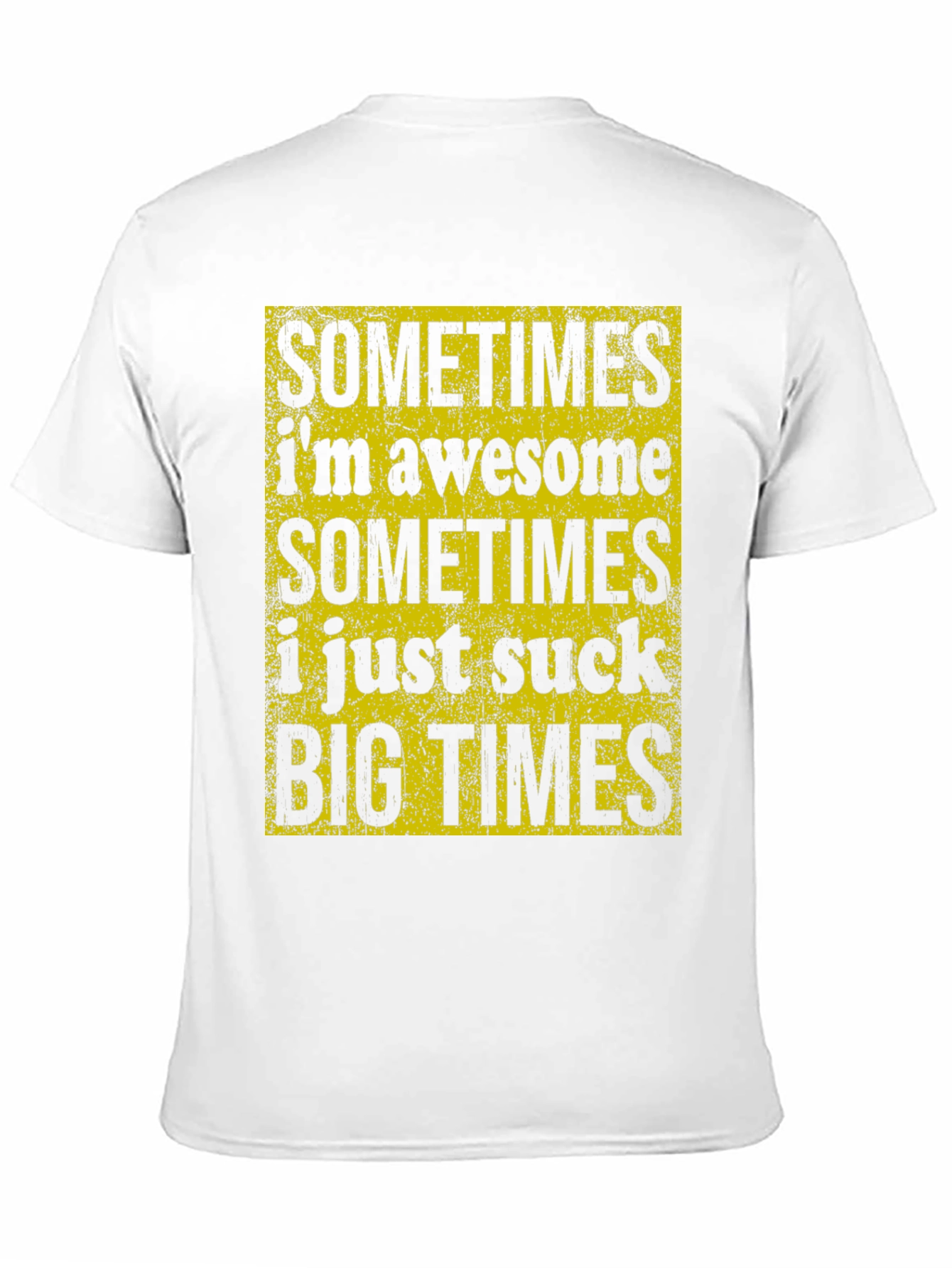 Black Sometimes I'm Awesome T-Shirt view 11
