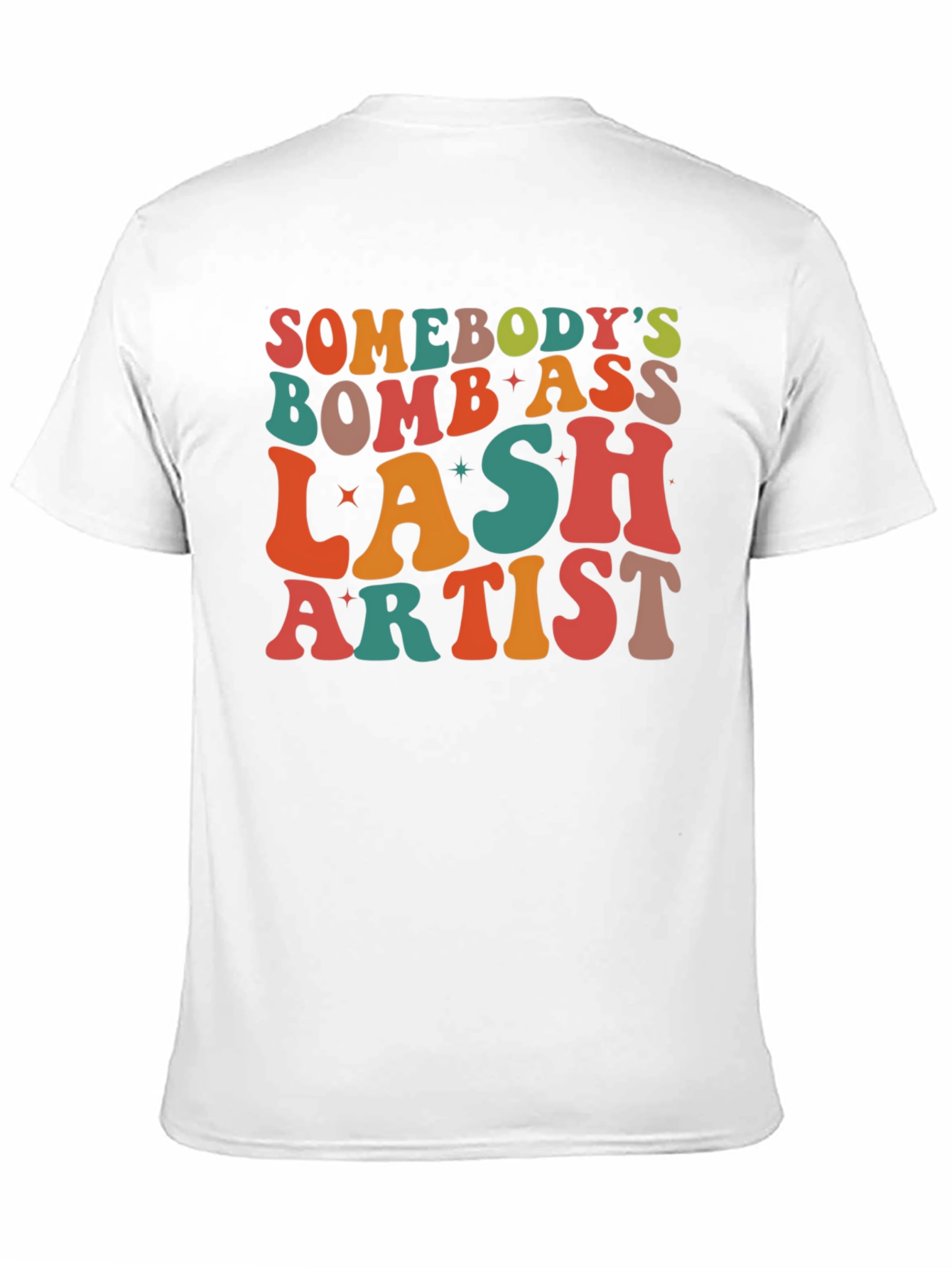 Black Bomb Lash Artist Graphic Tee view 11
