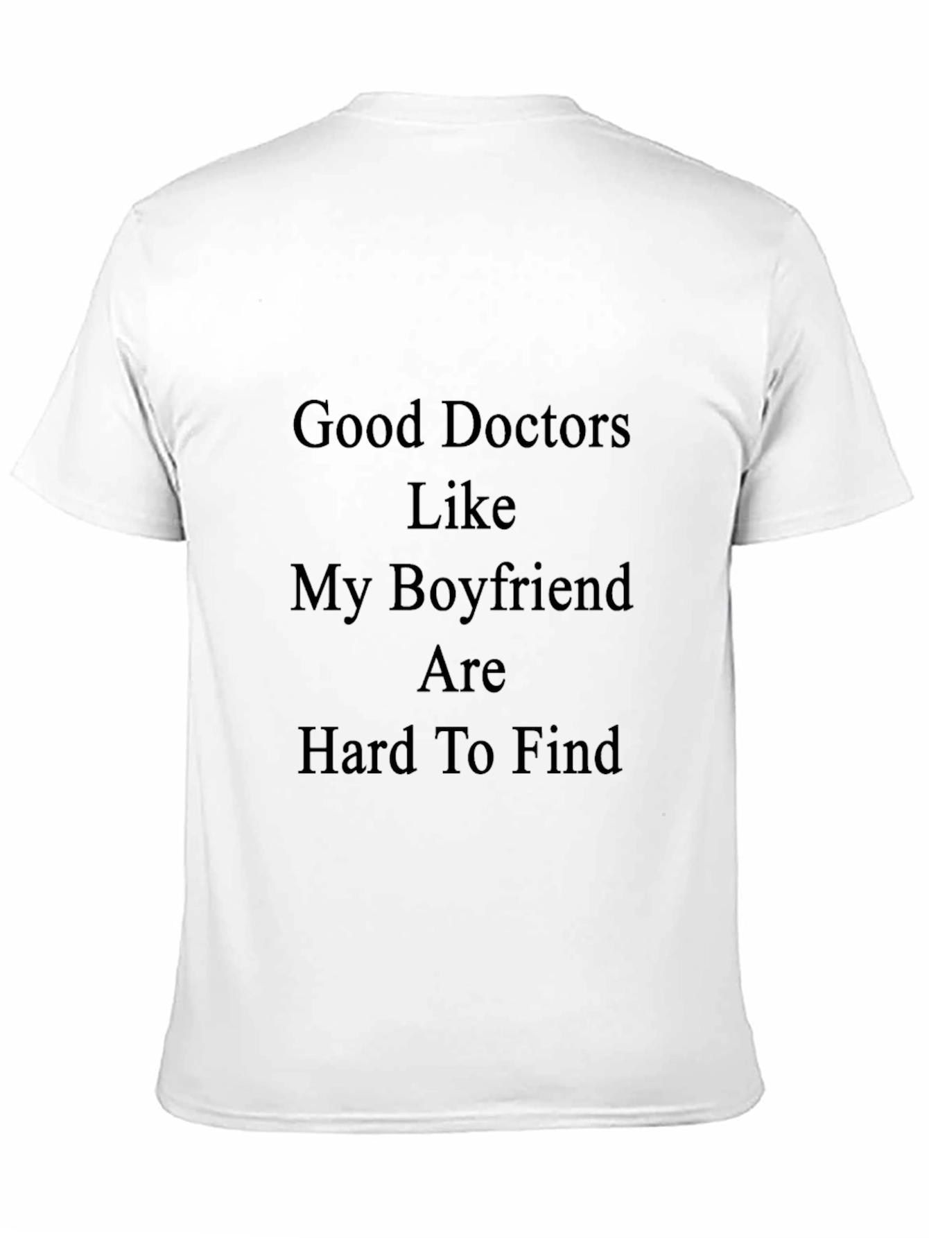 Black Good Doctors Boyfriend Graphic Tee - Soft Cotton Comfort view 11