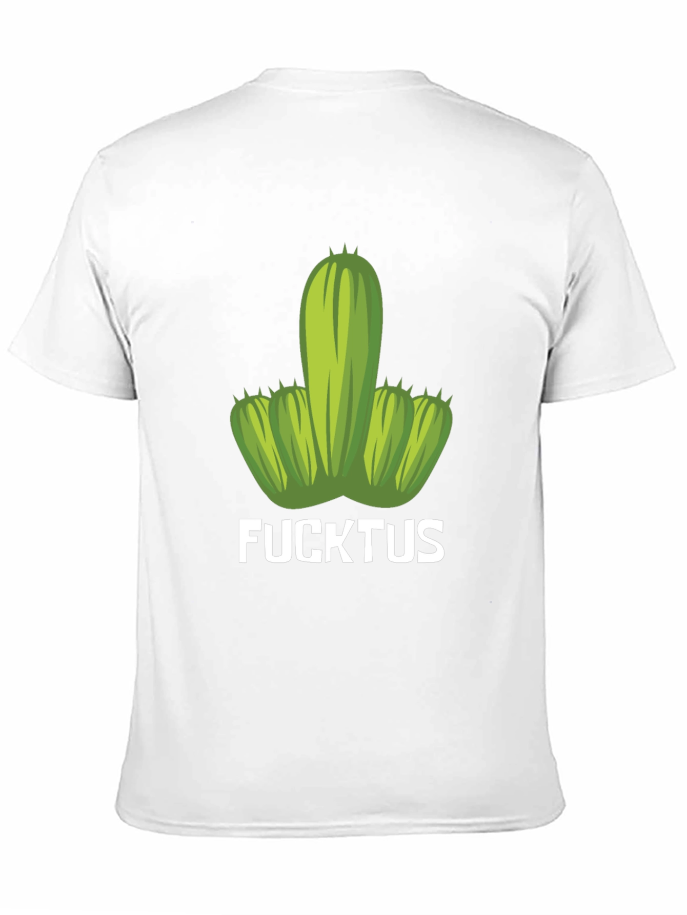 Black Funny Cactus T-Shirt - Adult Humor Novelty Tee view 11