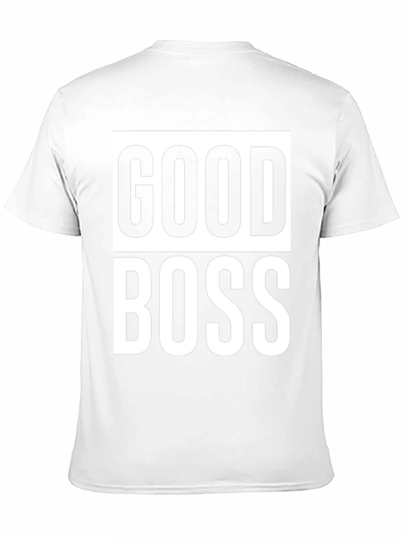 Good Boss Graphic T-Shirt - Bold Black Tee - 11