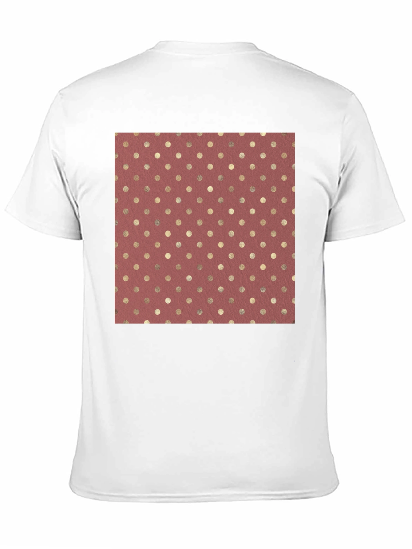 Black Polka Dot Print Tee - Stylish Casual Wear view 11