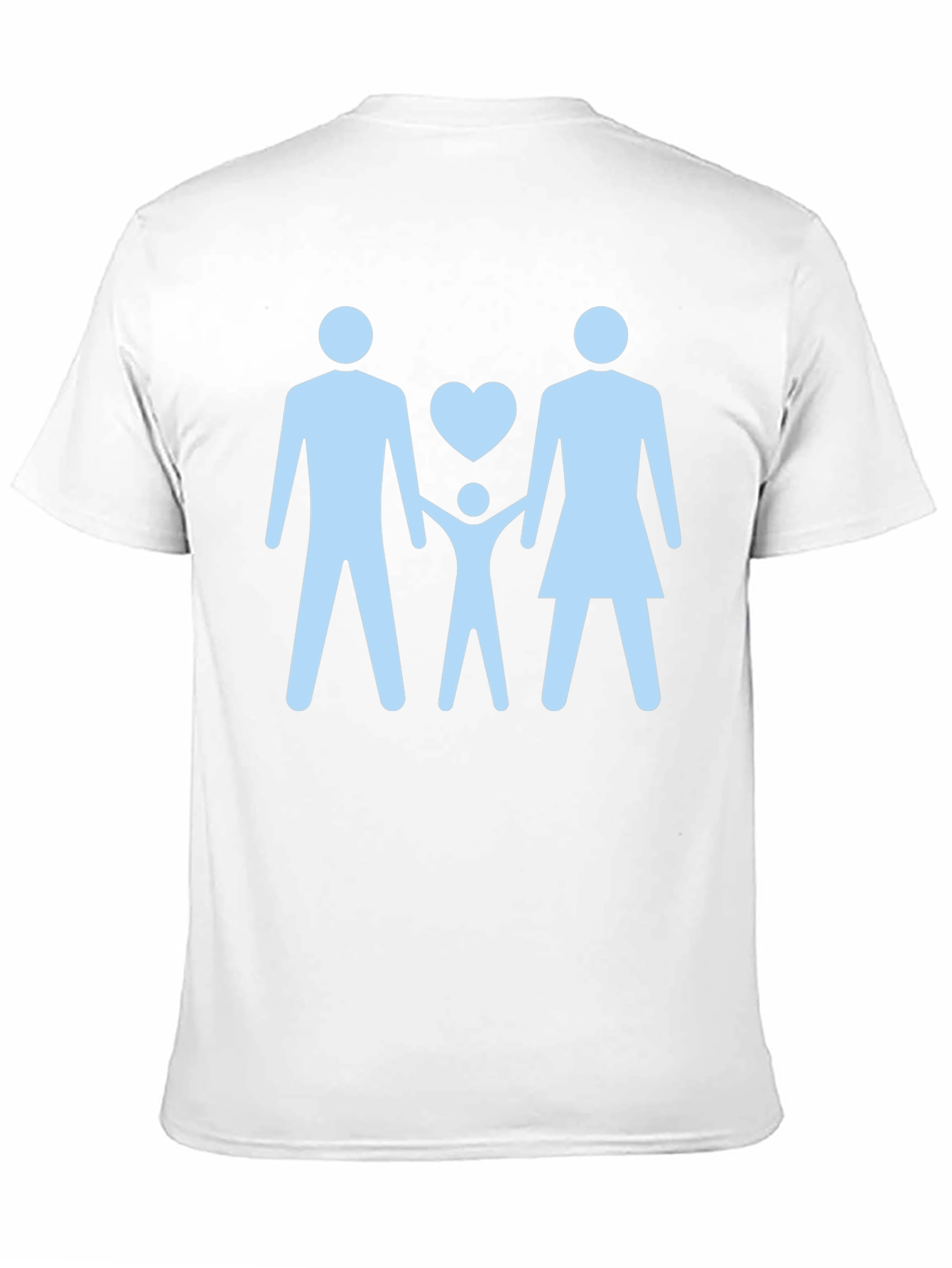 Black Family Love Graphic Print Black T-Shirt view 11