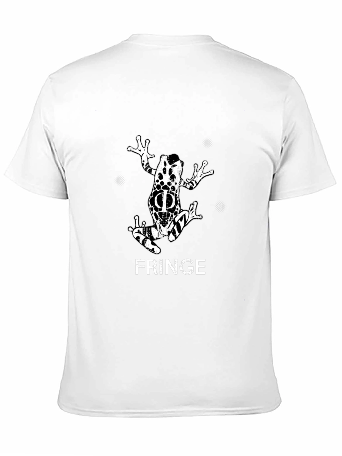 Black Fringe Frog Graphic T-Shirt - Black view 11