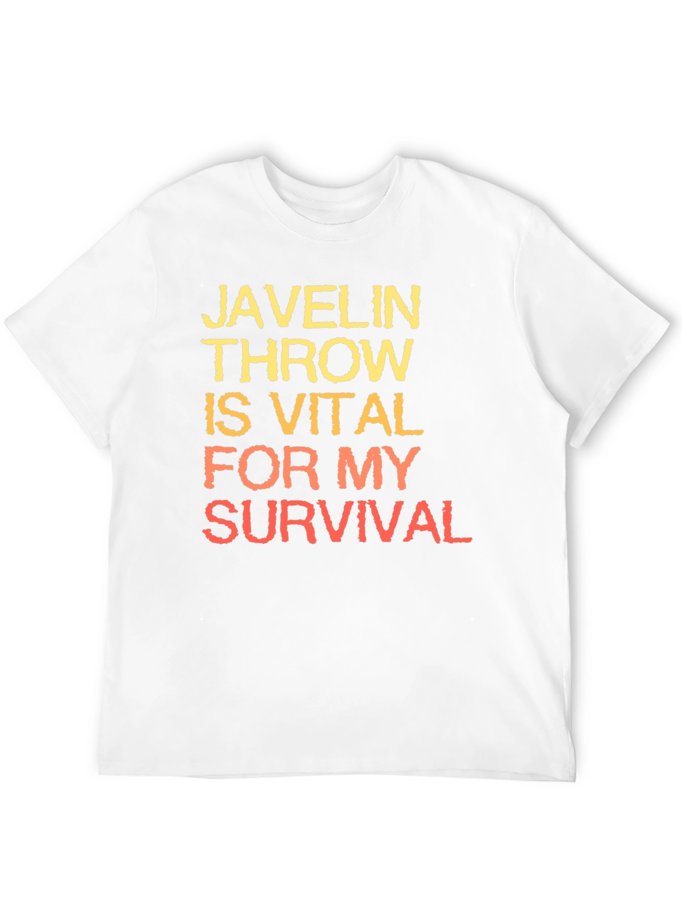 Black Javelin Throw Survival Black T-Shirt view 12