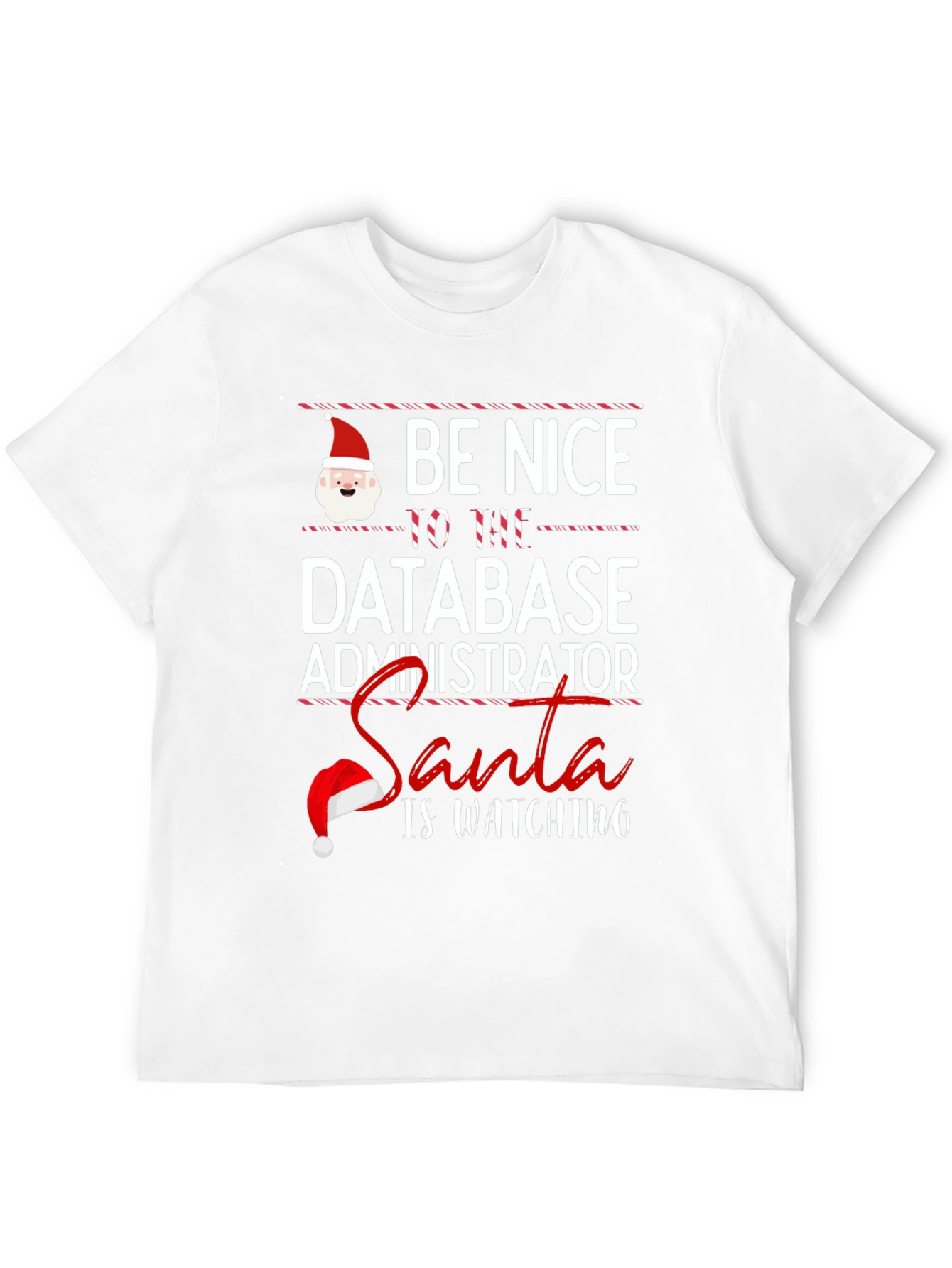 Black Be Nice to the Database Administrator T-Shirt view 12