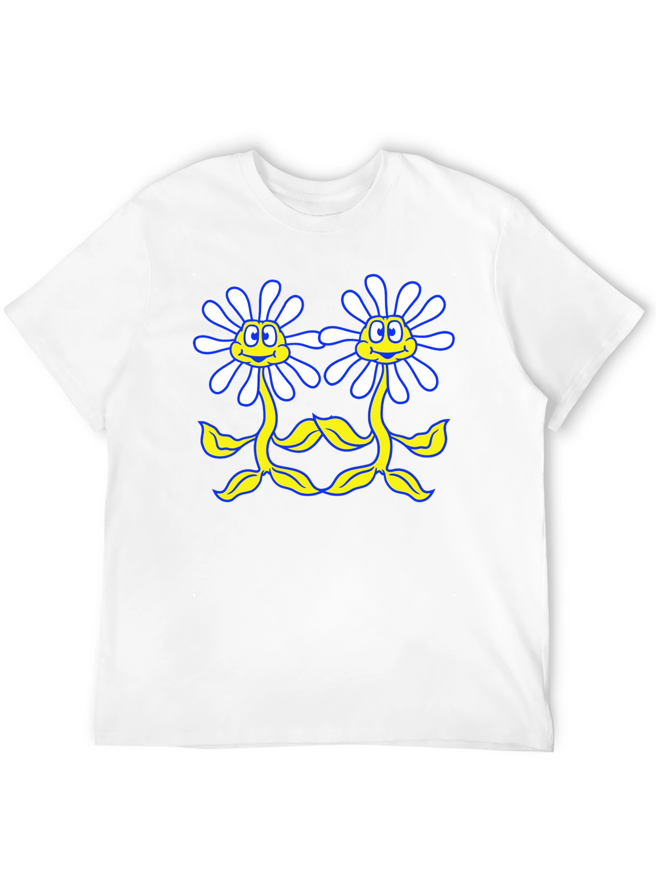 Black Funny Flower Power Graphic T-Shirt view 12
