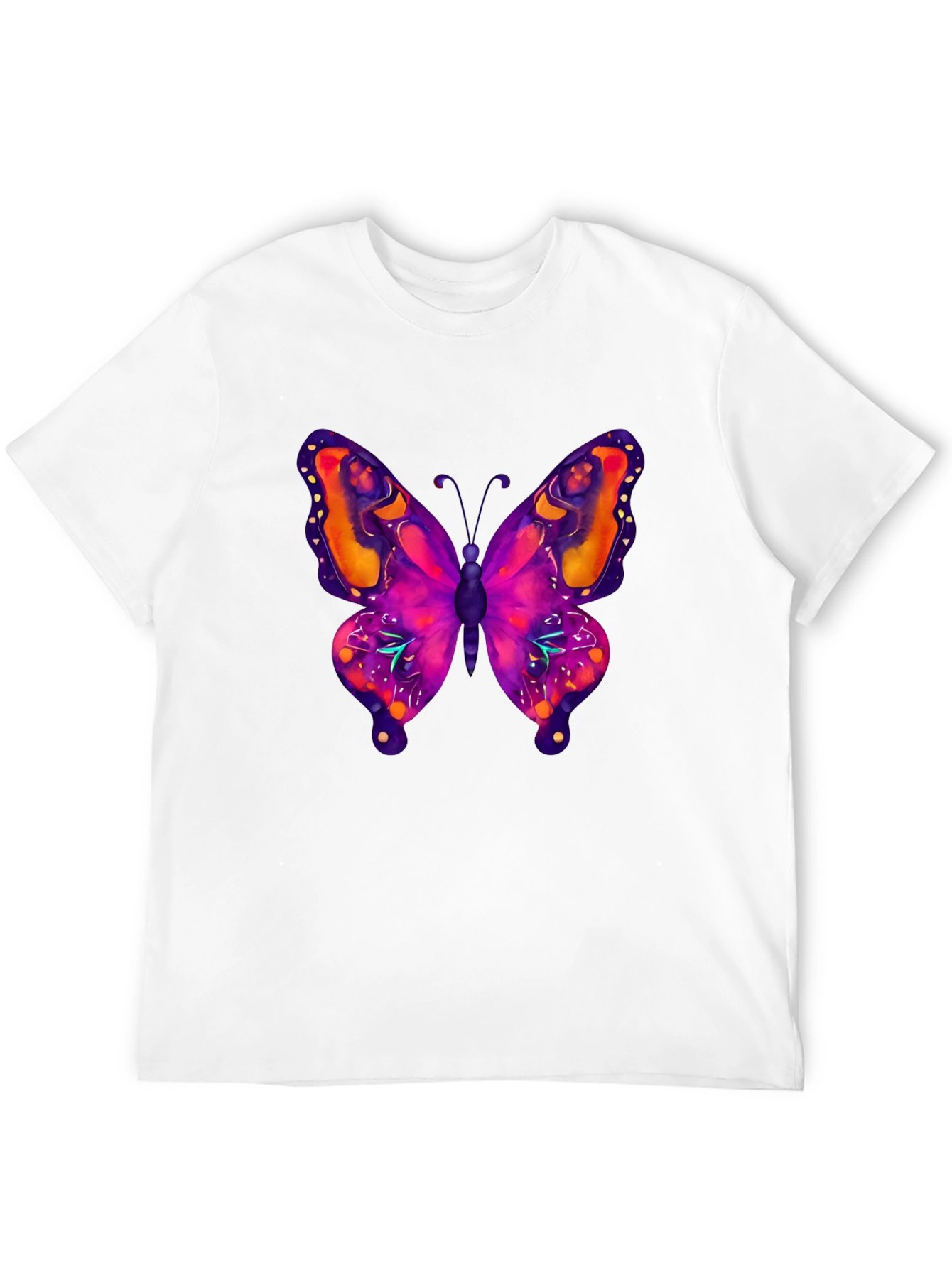 Black Butterfly Graphic Tee - Bold & Vibrant view 12