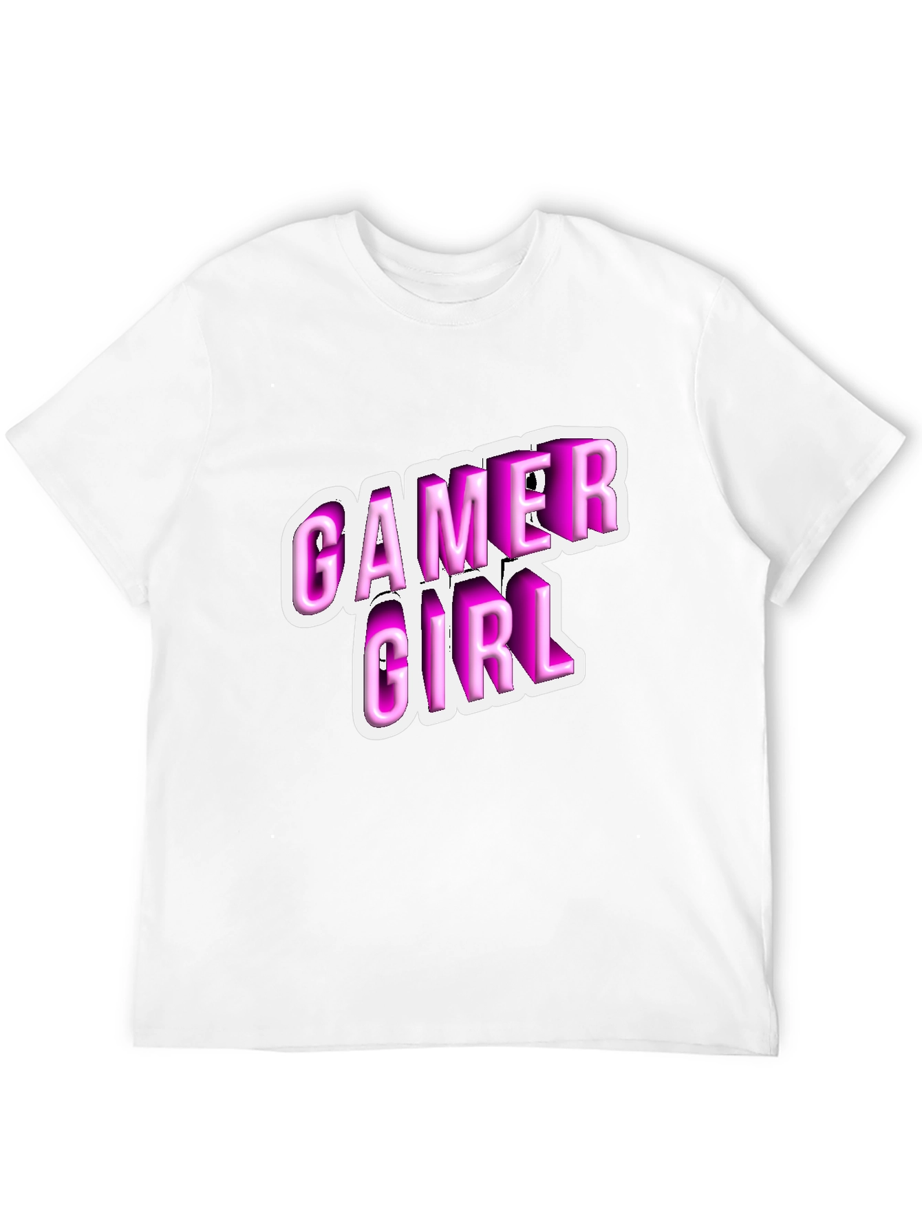 Black Gamer Girl Black T-Shirt - Playful Style view 12