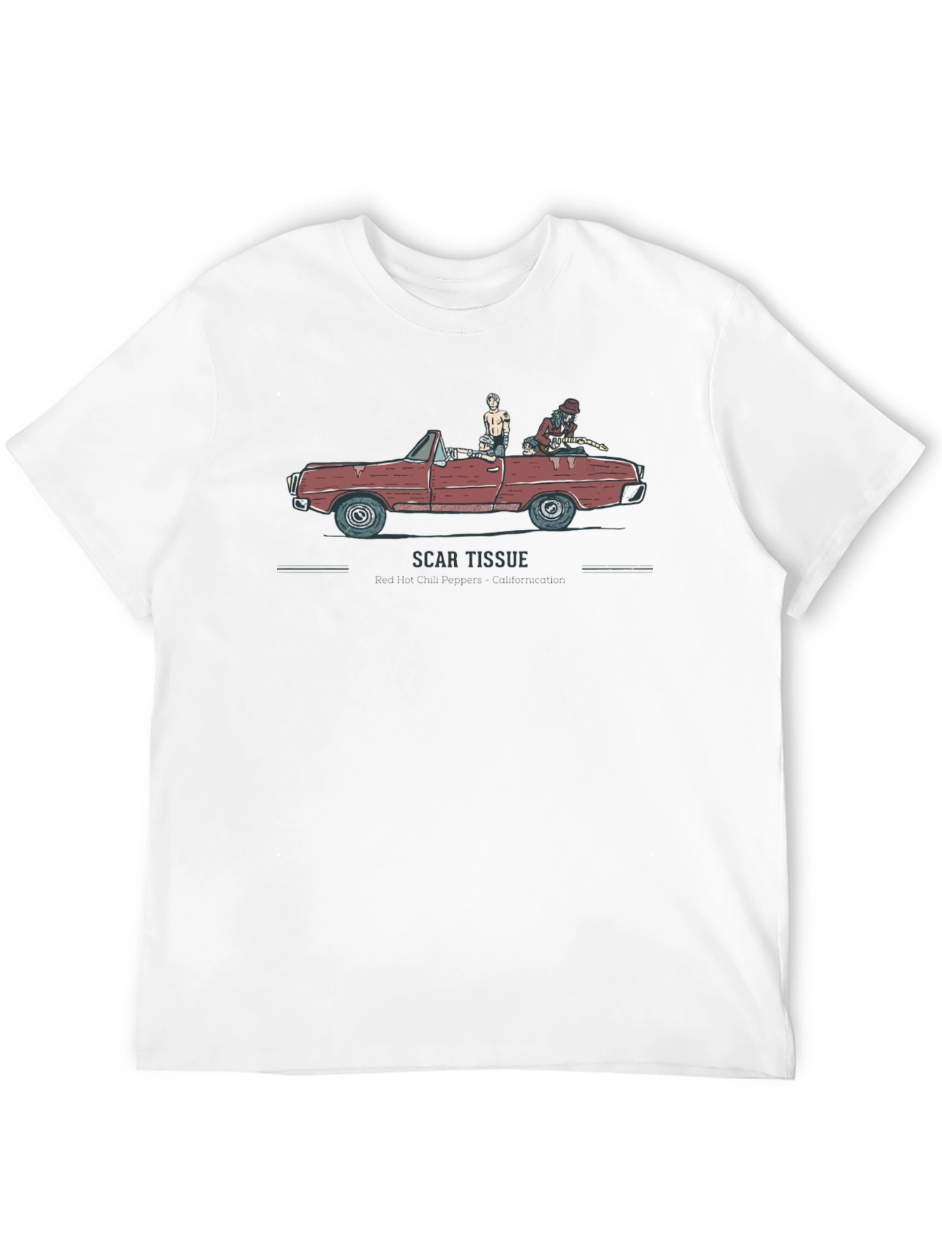 Black Scar Tissue Graphic T-Shirt view 12