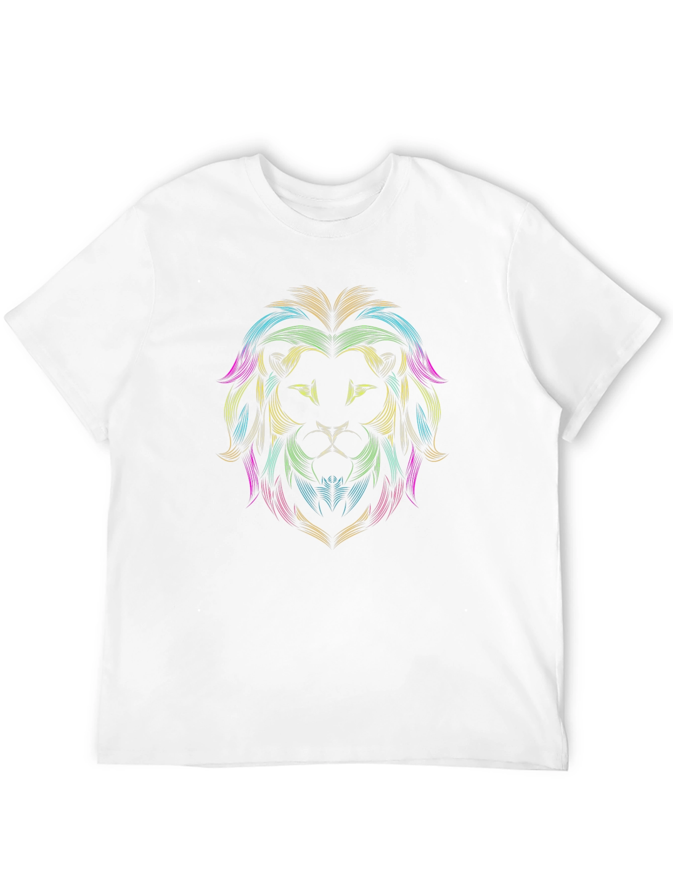 Black Lion Graphic Tee - Modern Art Design view 12
