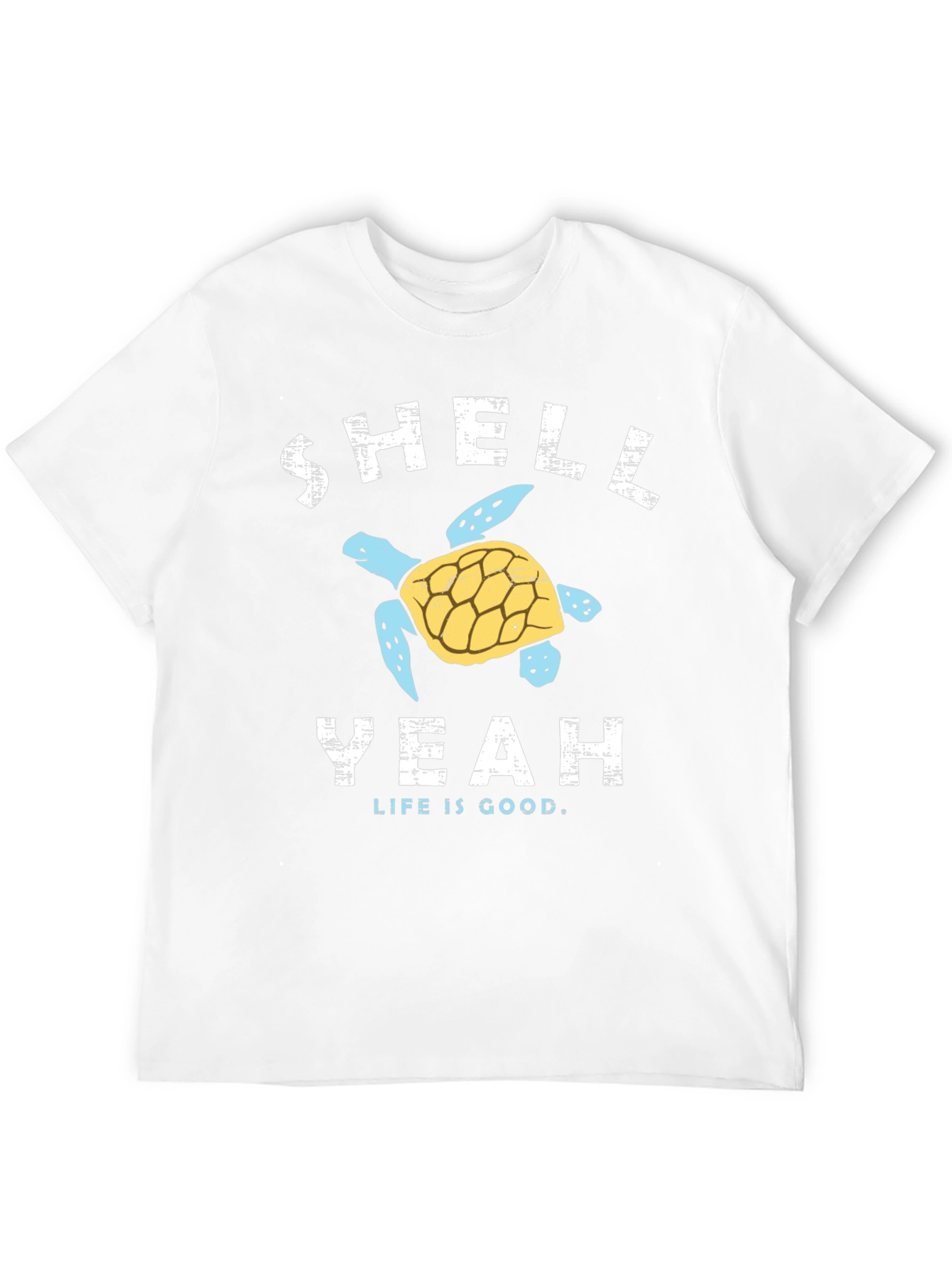 Black Shell Yeah Turtle Graphic T-Shirt view 12