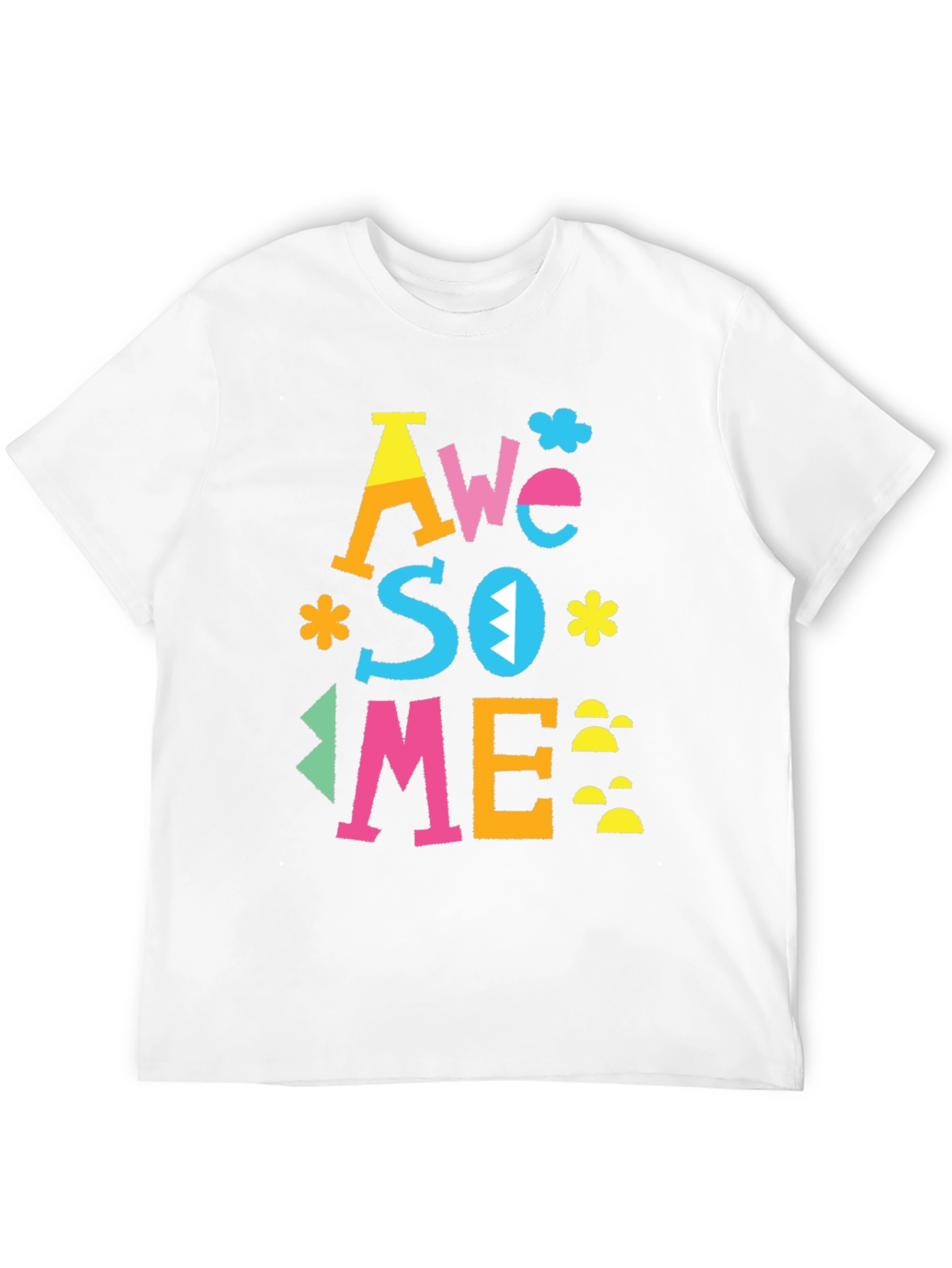 Black Awesome Graphic Tee - Men's Black T-Shirt view 12