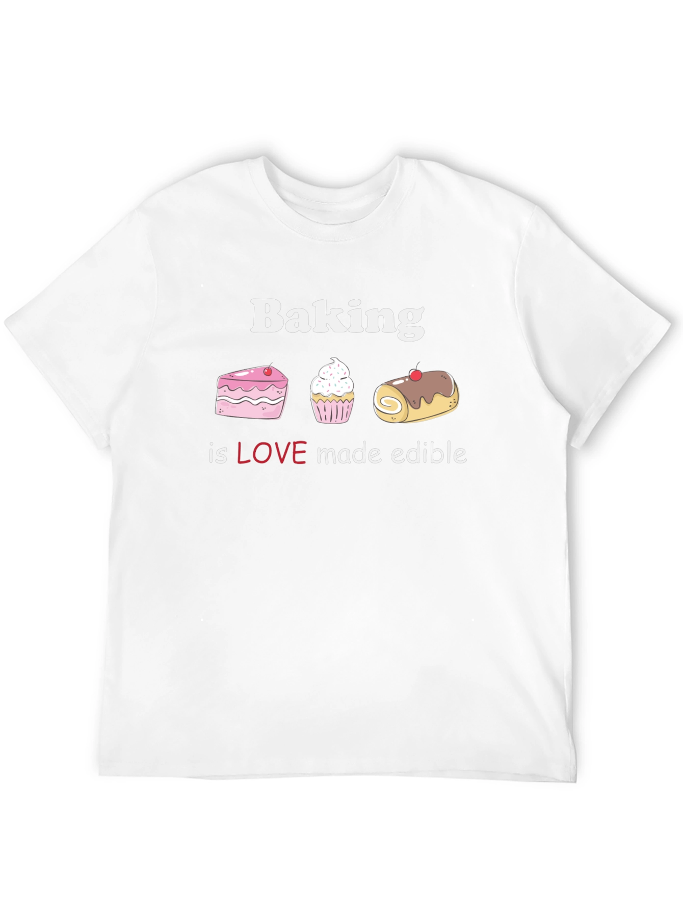 Black Baking is Love T-Shirt view 12