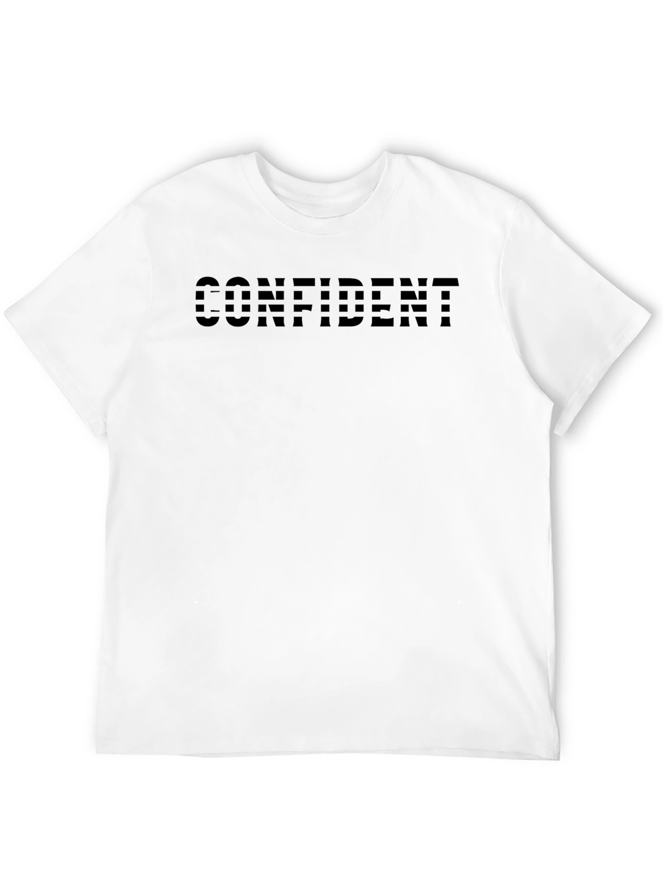 Black Confident Black T-Shirt view 12