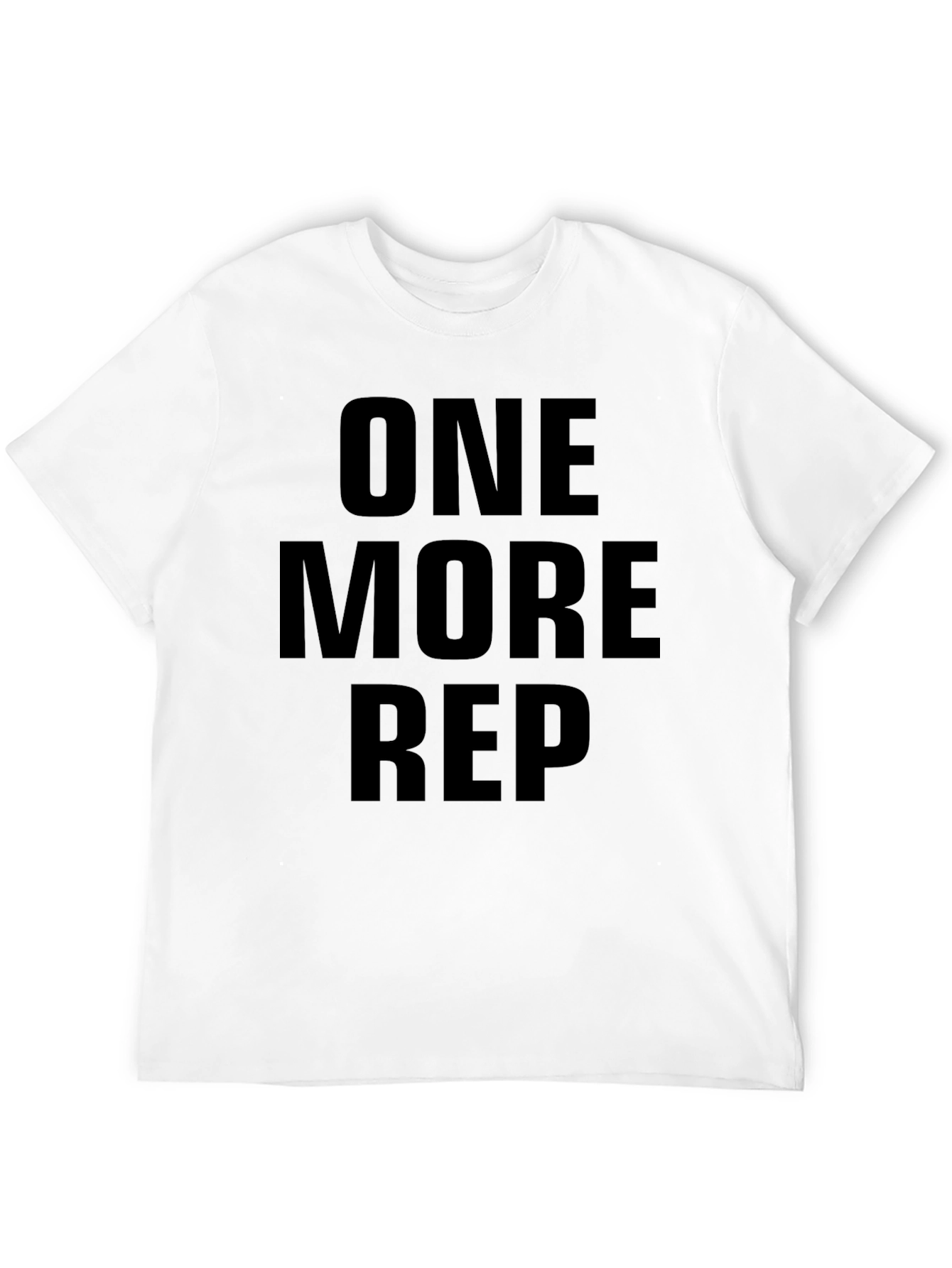 Black One More Rep Black T-Shirt view 12