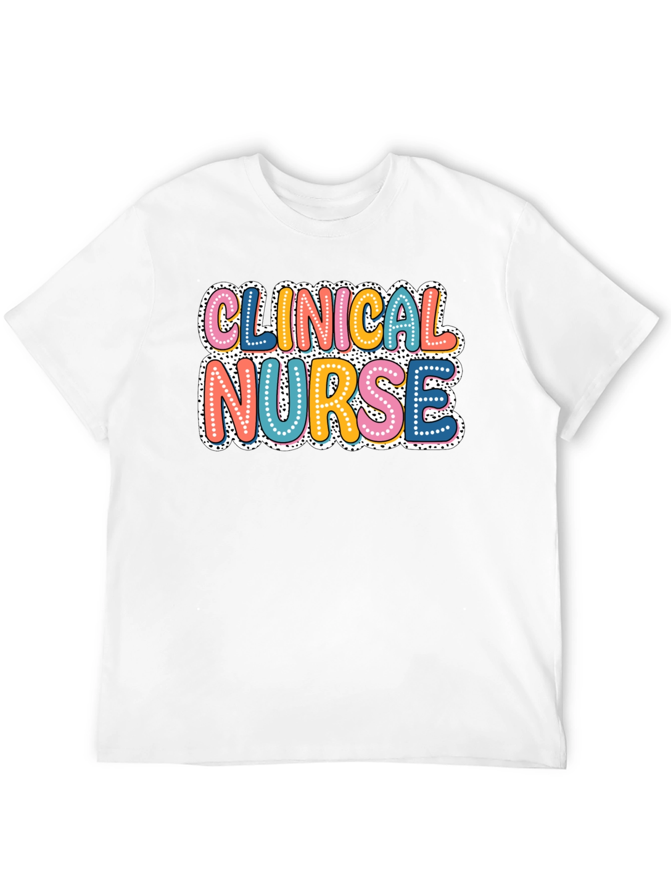 Black Clinical Nurse Graphic T-Shirt view 12
