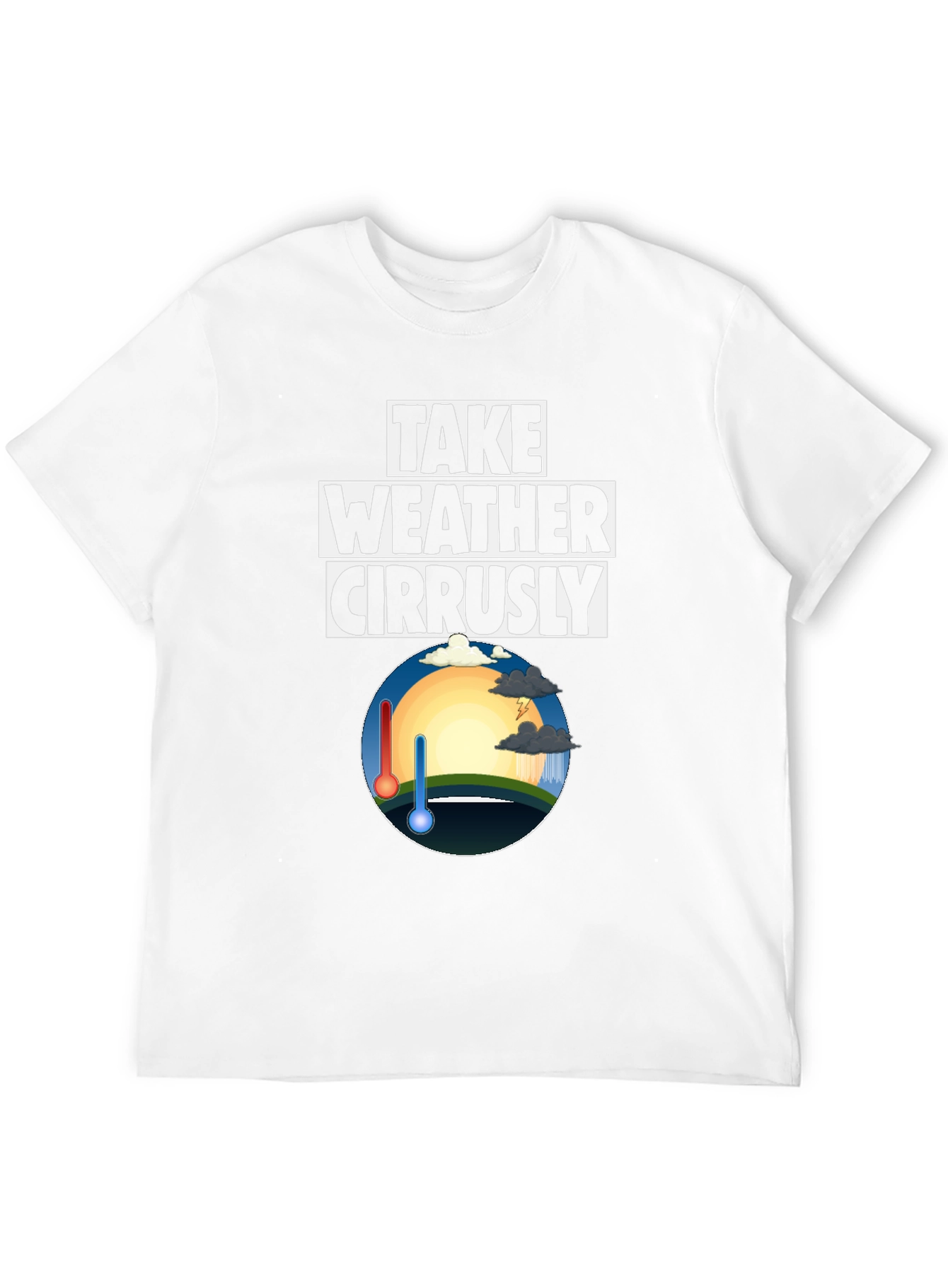 Black Take Weather Cirrusly Black Cotton T-Shirt view 12