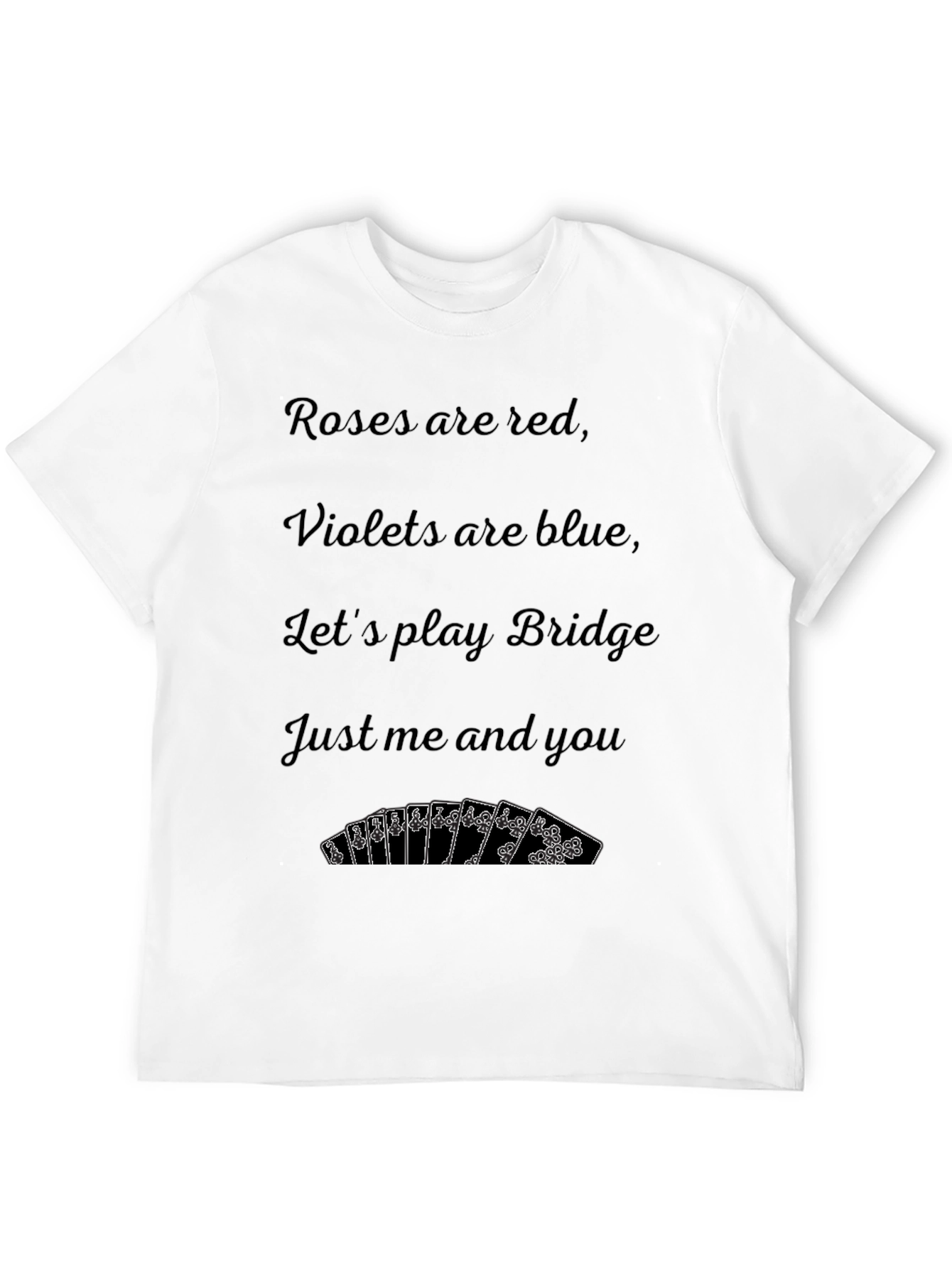 Black Roses are Red Bridge Poem Graphic T-Shirt view 12