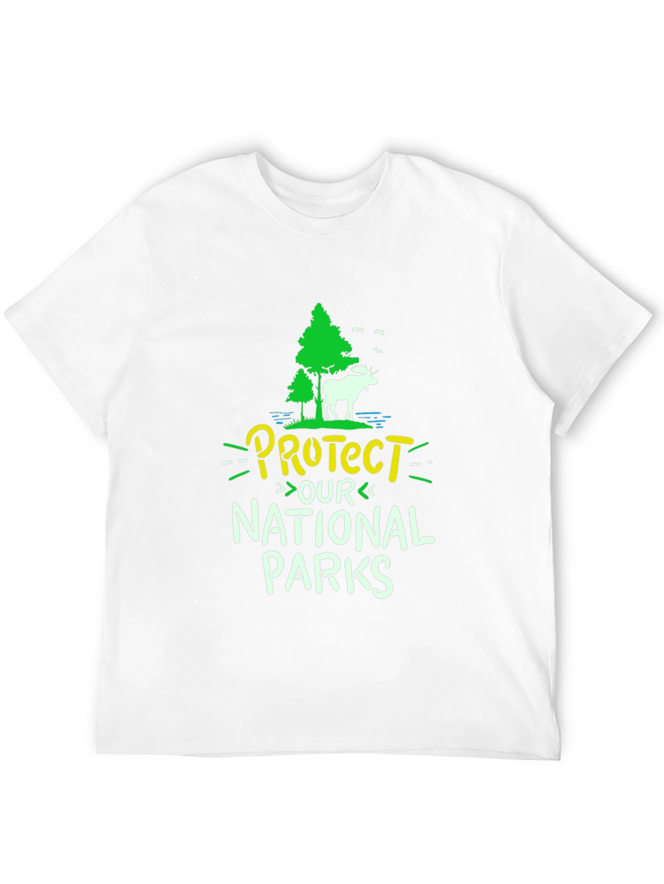 Black Protect Our National Parks Graphic Tee view 12