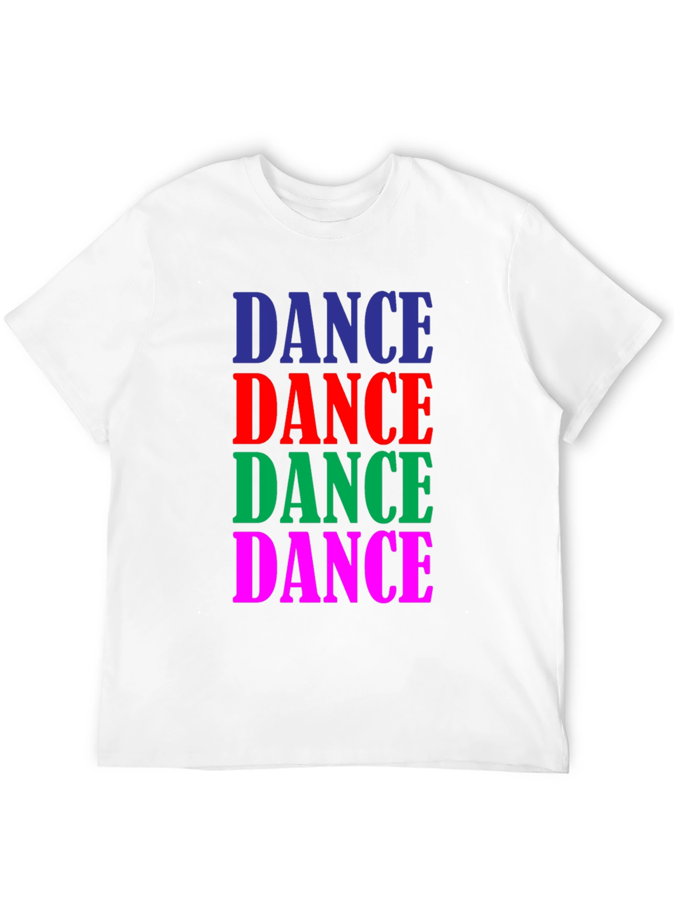 Black Dance Graphic Tee - Black Cotton Blend view 12