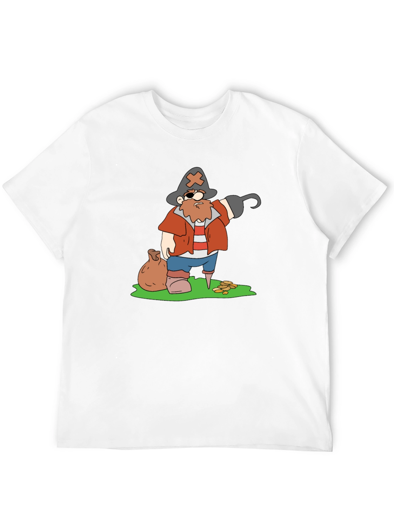Pirate Cartoon Graphic T-Shirt - 12