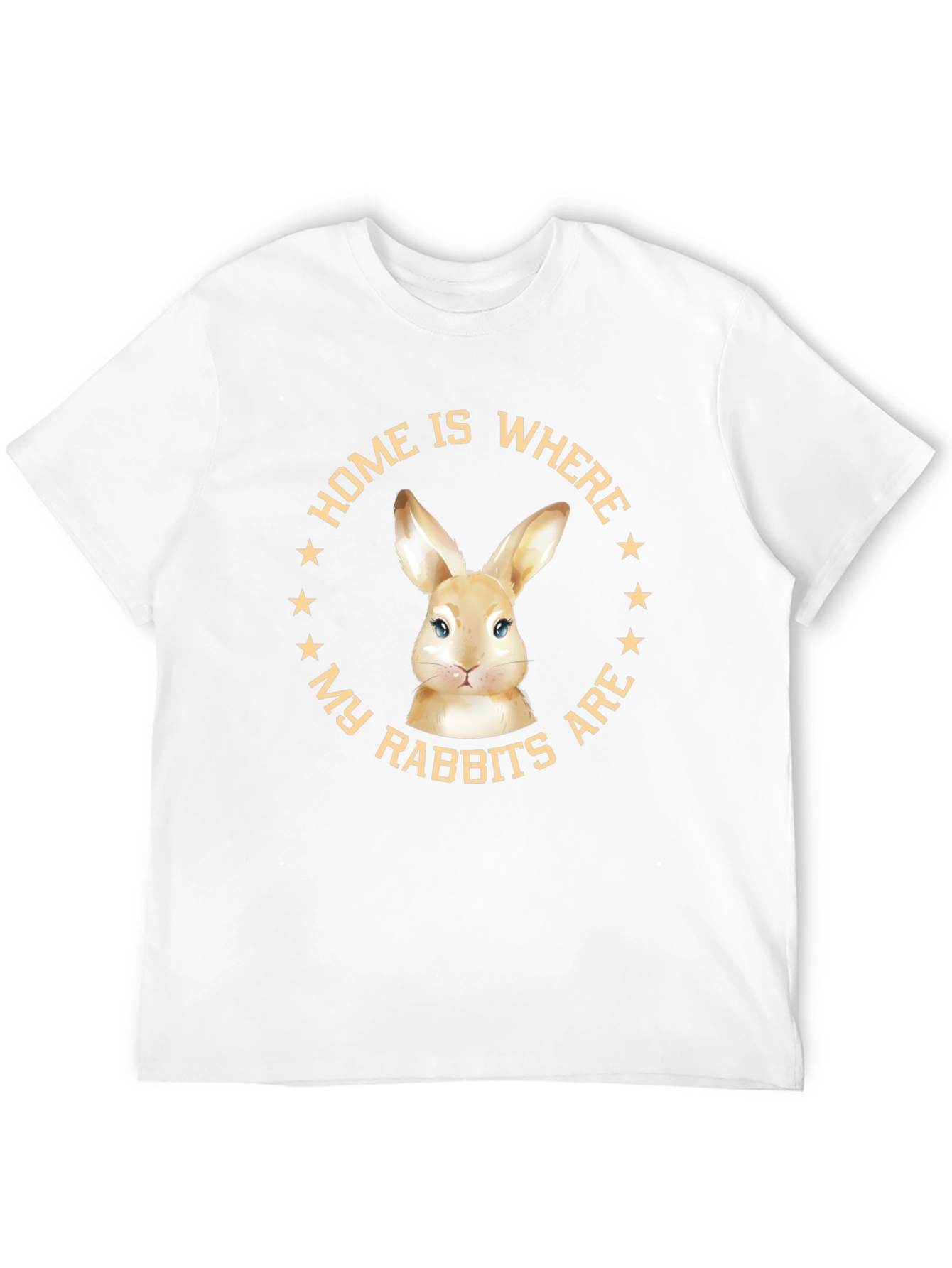 Home Is Where My Rabbits Are Graphic Tee - 12