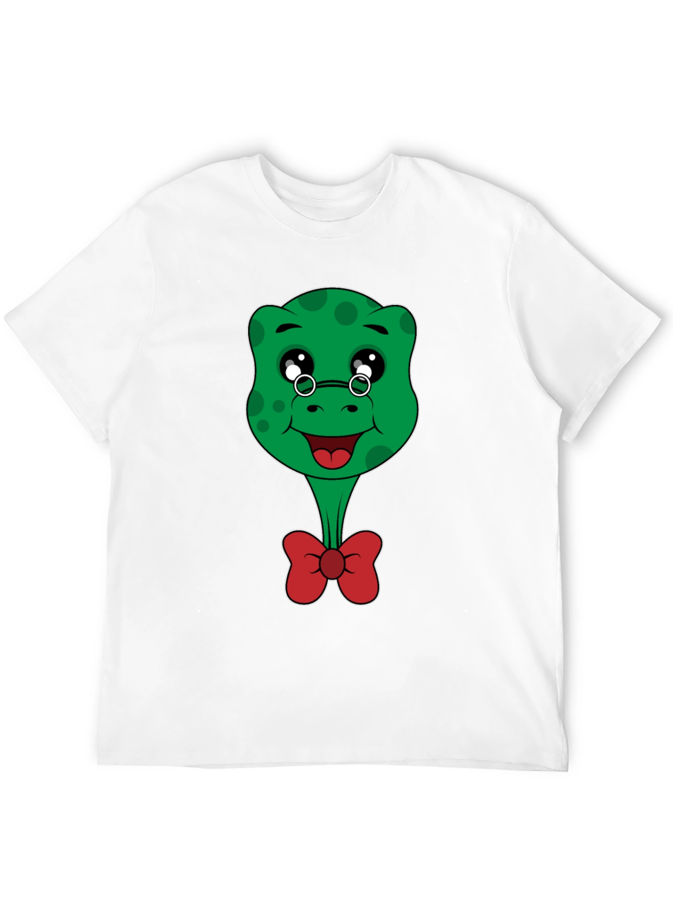 Black Cartoon Turtle T-Shirt - Cute & Playful Design view 12