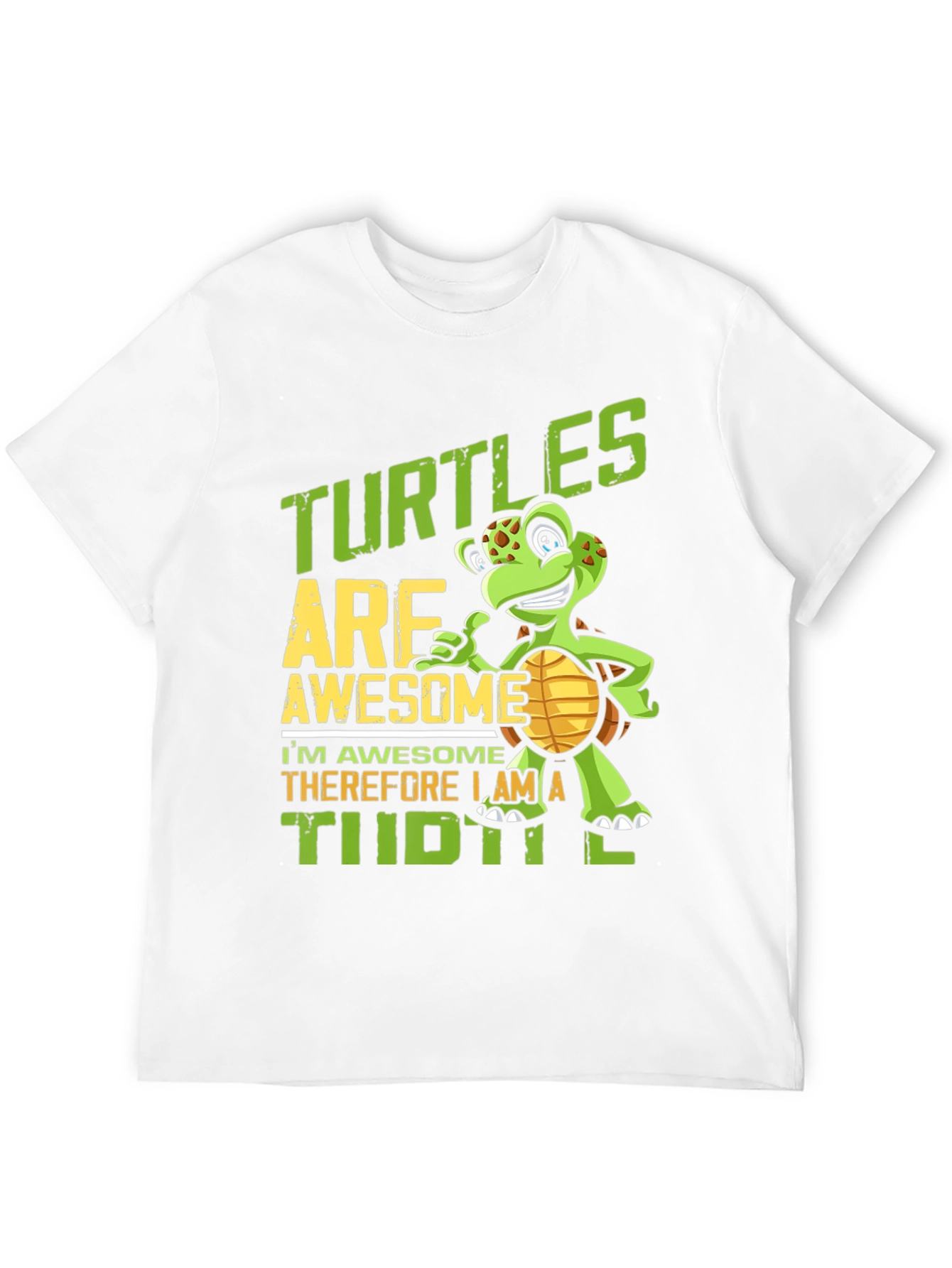 Black Turtle Awesome Graphic T-Shirt view 12