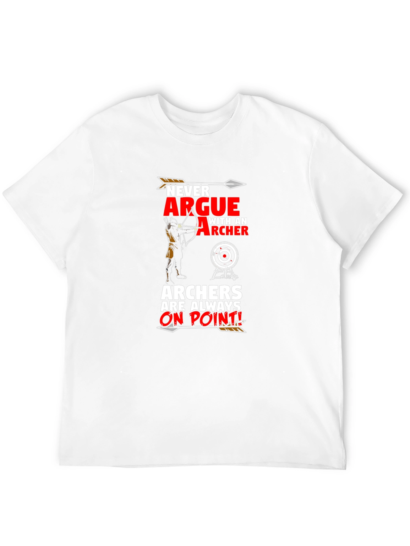 Black Archers Always On Point T-Shirt - Black view 12