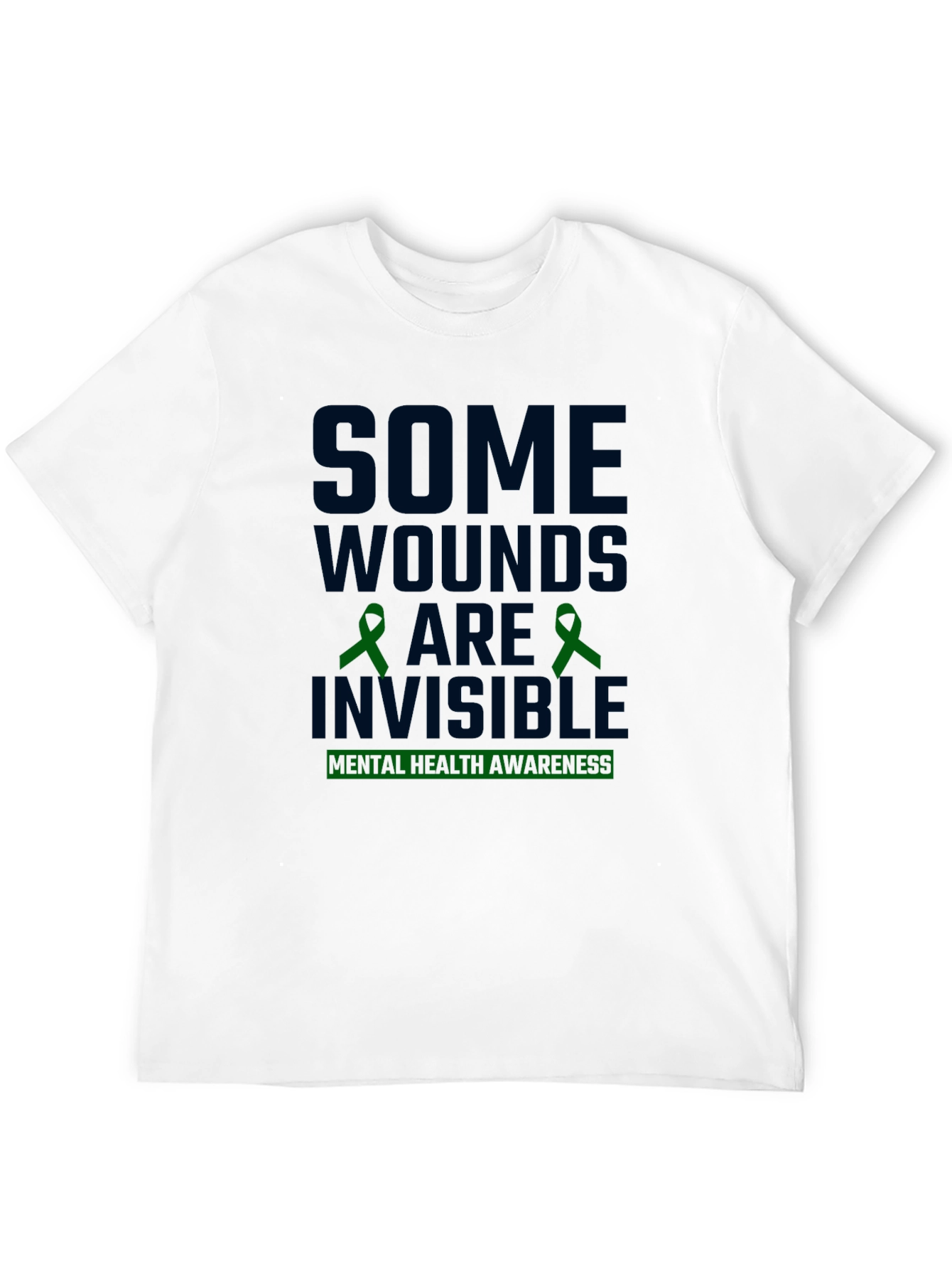 Black Mental Health Awareness T-Shirt view 12