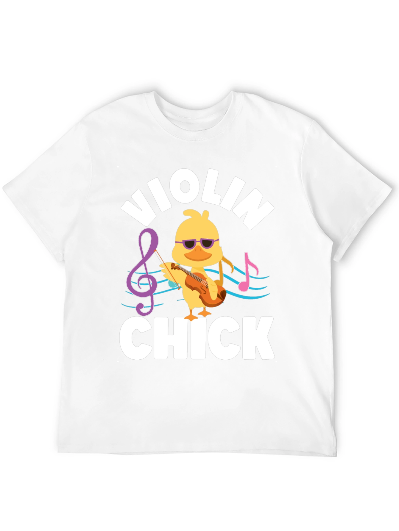 Black Violin Chick Graphic T-Shirt view 12