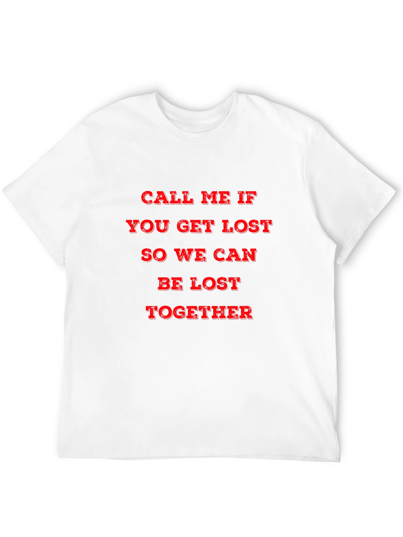 Black Call Me If You Get Lost T-Shirt - Trendy Graphic Tee view 12