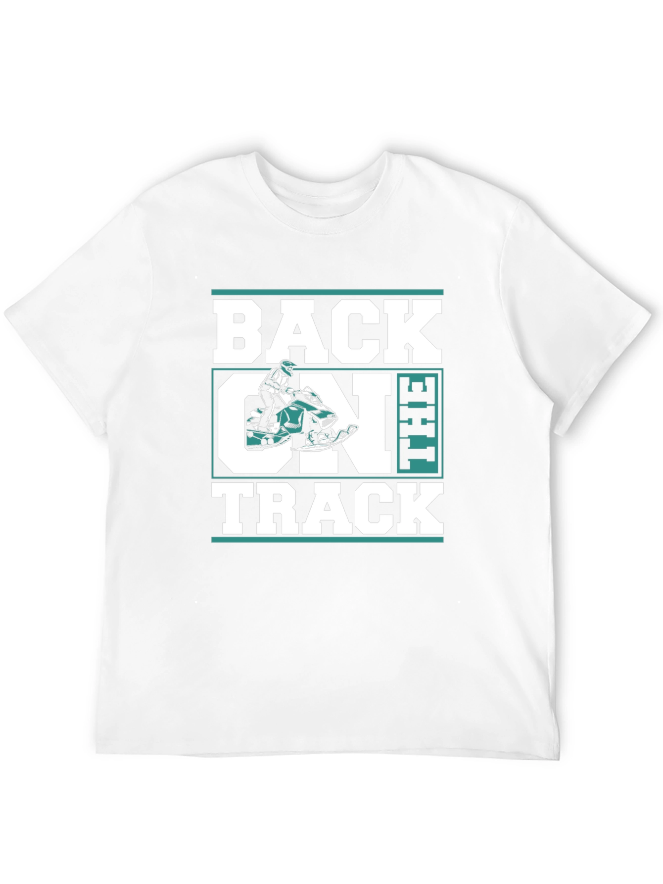 Black Back On The Track Graphic Tee view 12