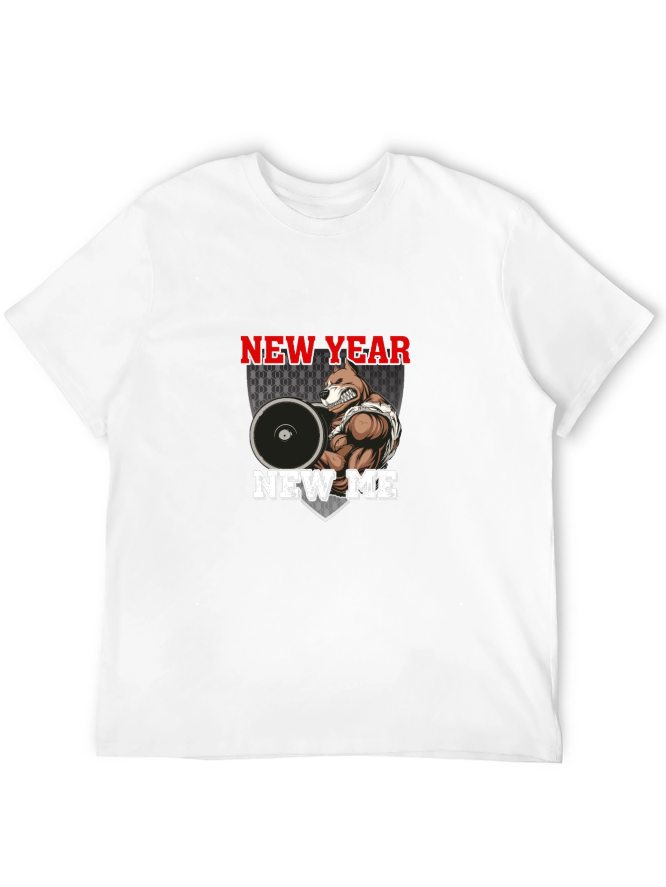 Black New Year New Me Graphic Tee - Black Cotton view 12
