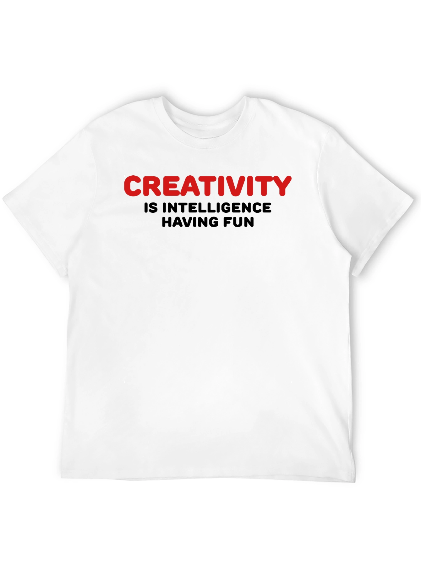 Black Creativity is Intelligence Having Fun T-Shirt view 12