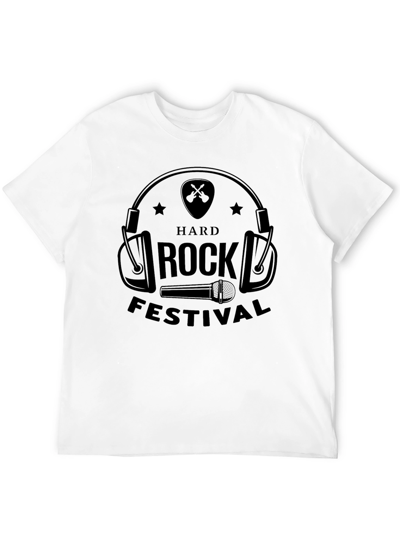 Black Hard Rock Festival T-Shirt view 12