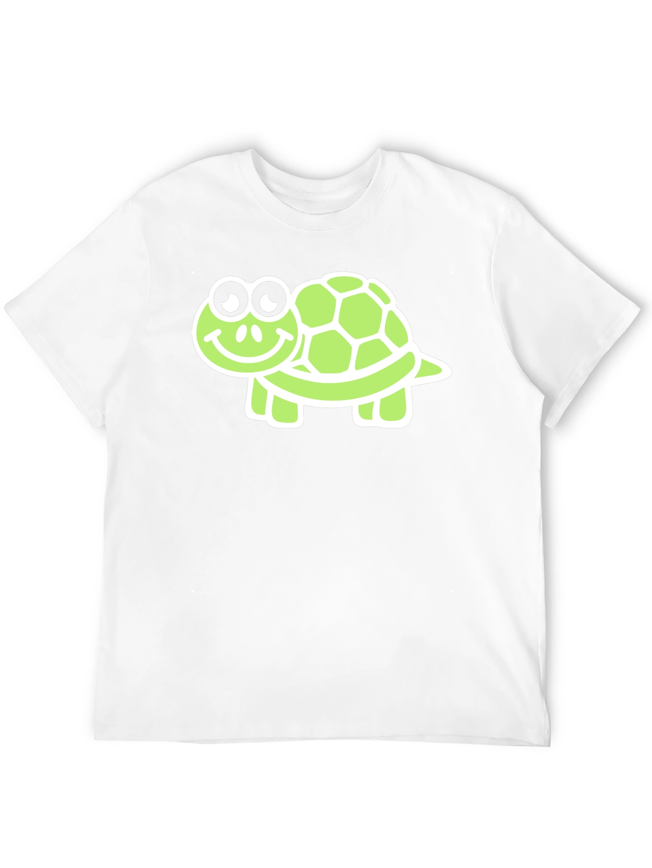 Black Cute Turtle Graphic Tee - Black view 12