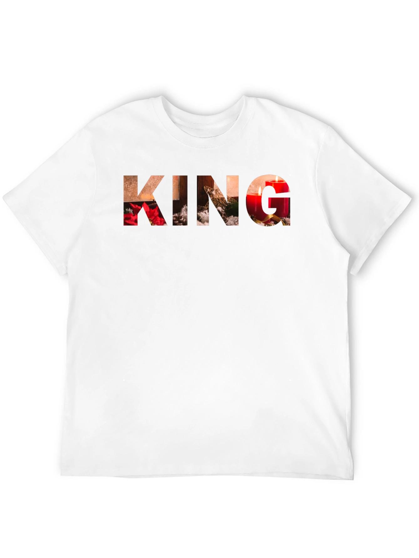 Black King Holiday T-Shirt - Festive Celebration view 12