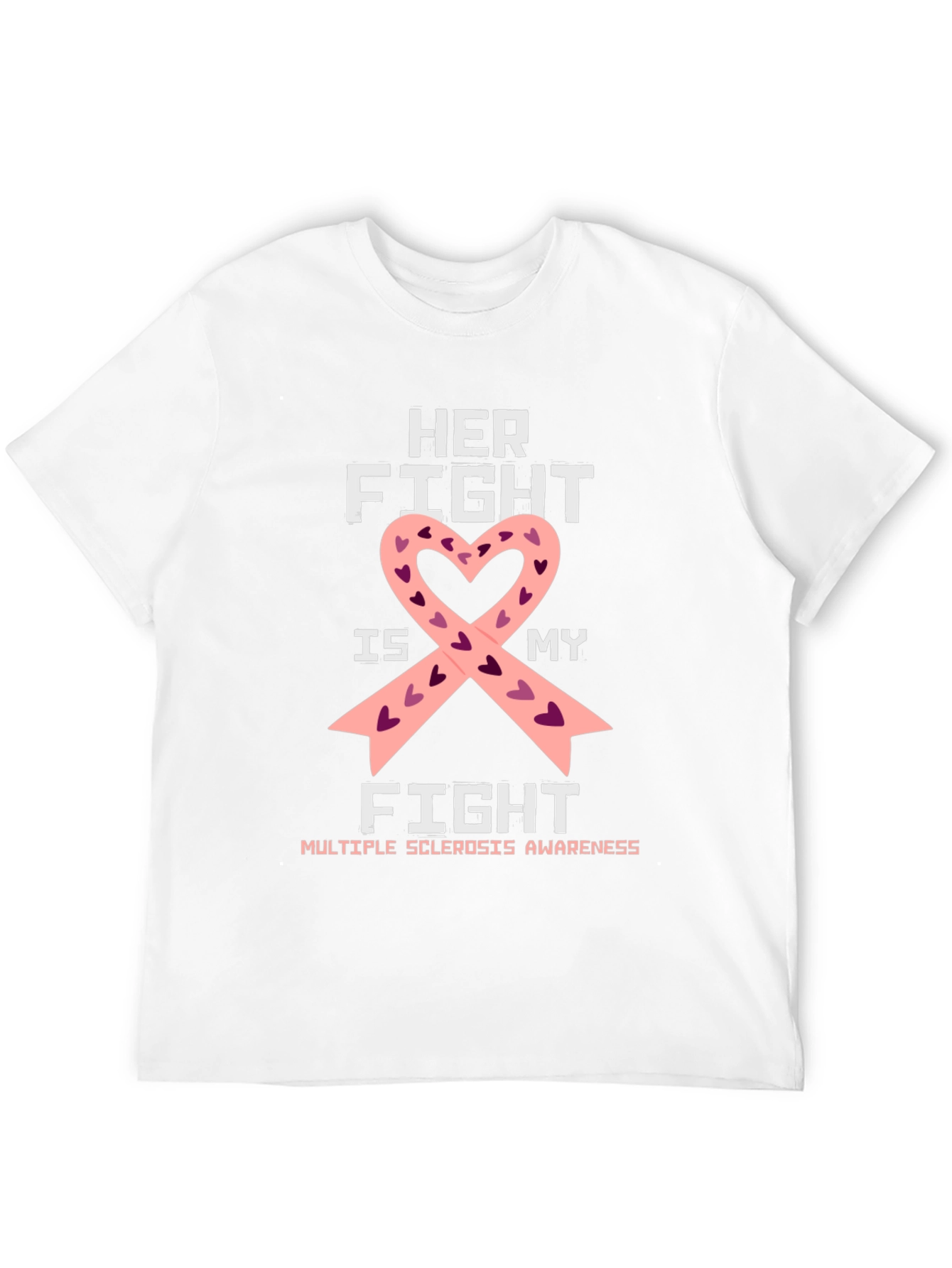 Black Her Fight Is My Fight Awareness T-Shirt view 12