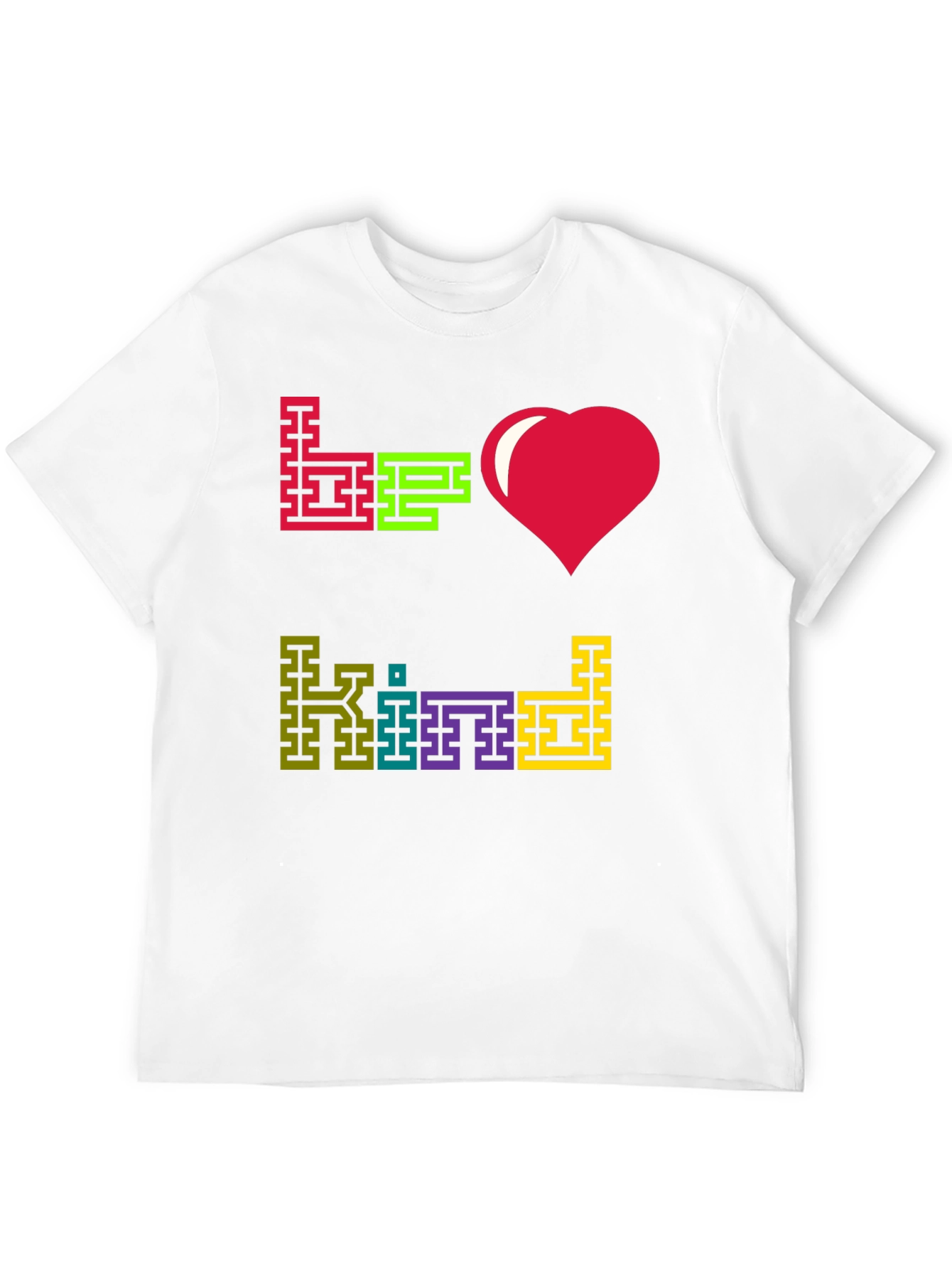 Be Kind T-Shirt - Graphic Print Tee - 12