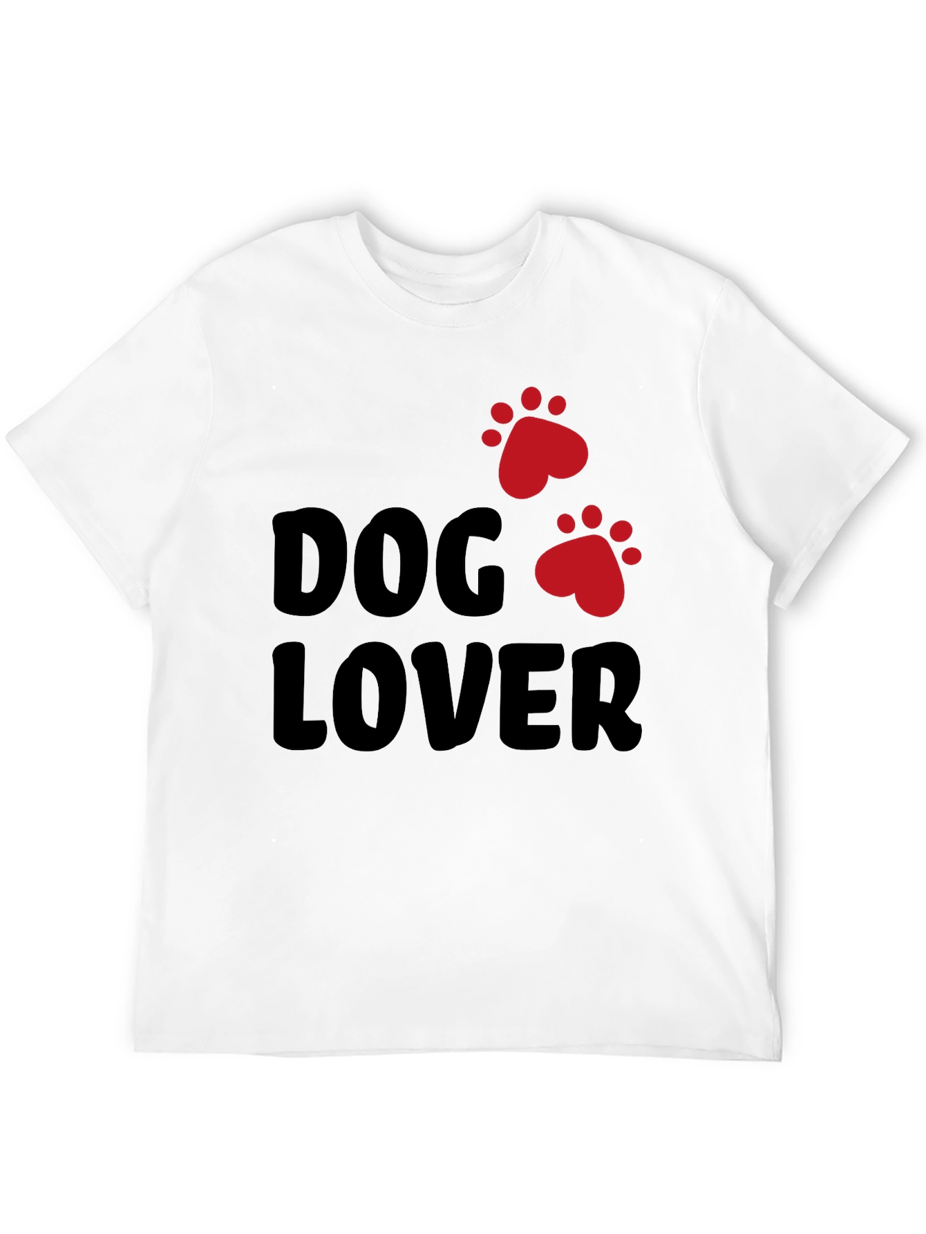 Black Dog Lover Graphic Tee - Casual Wear view 12