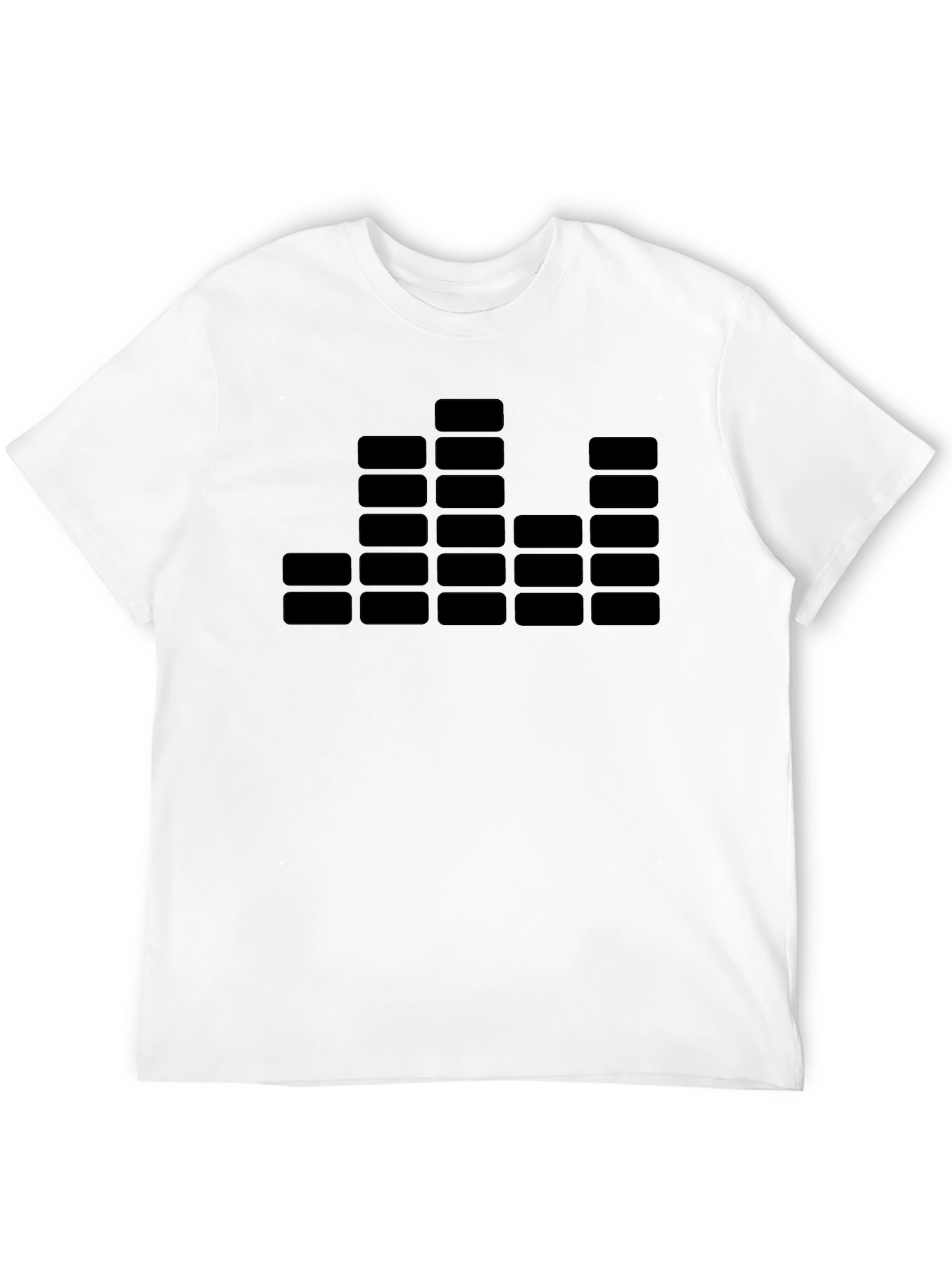 Black EQ Graphic Tee - Black Graphic Print Shirt view 12