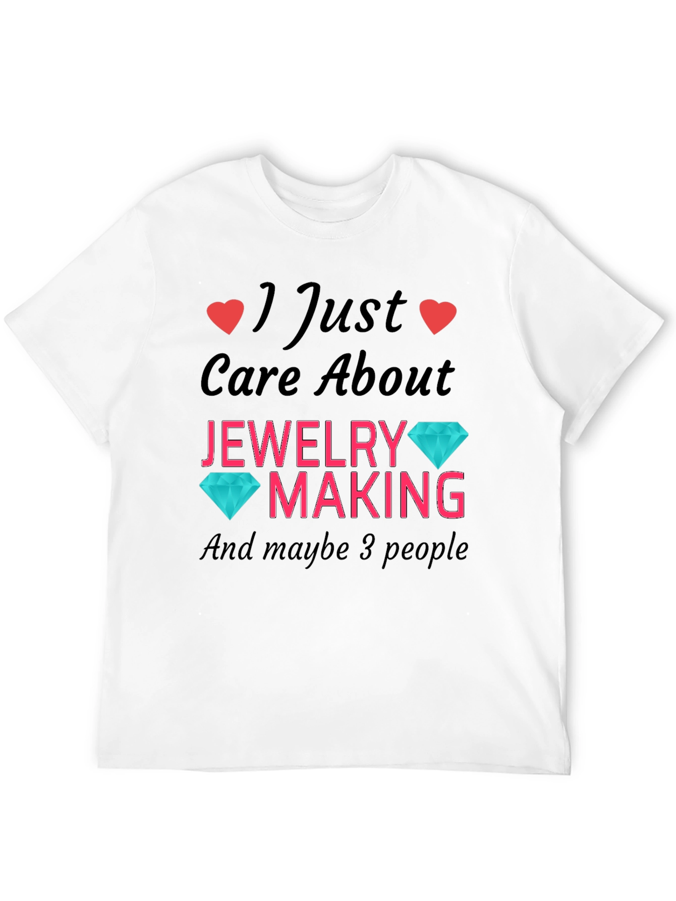 Black Jewelry Making Lover T-Shirt view 12