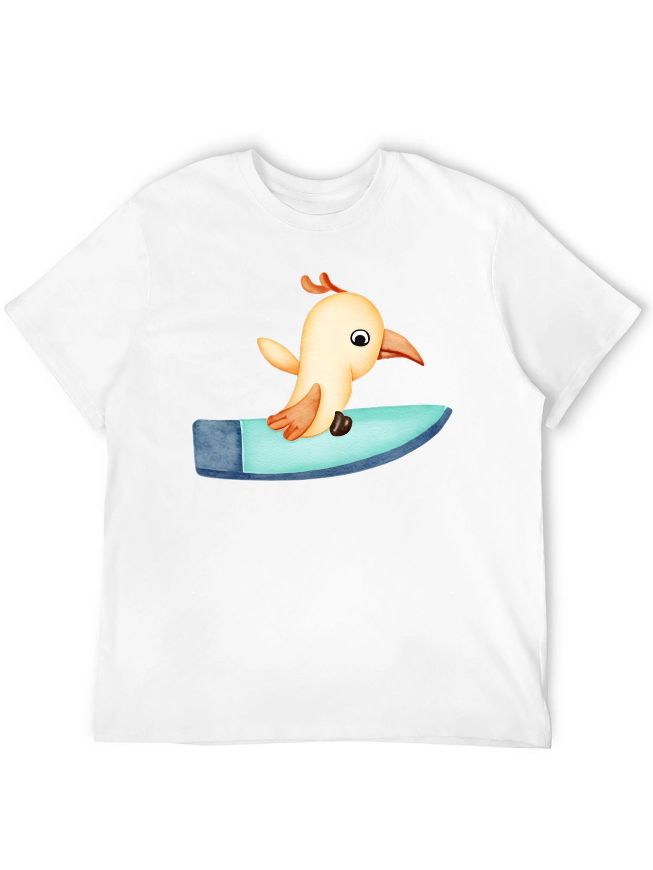 Black Bird Surfing Tee - Black view 12